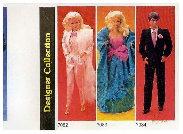 1983 Barbie Designer Collection 7082 in the Spotlight Outfit 