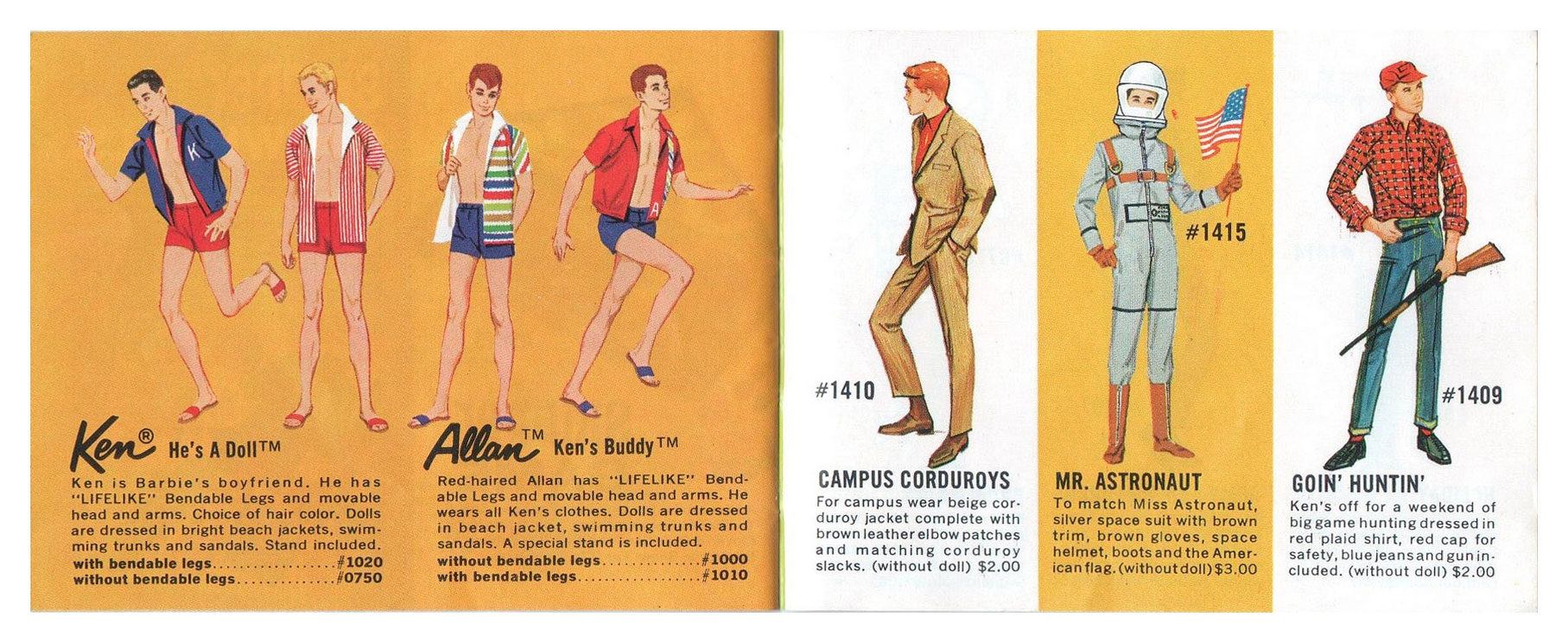 1965 discount ken doll