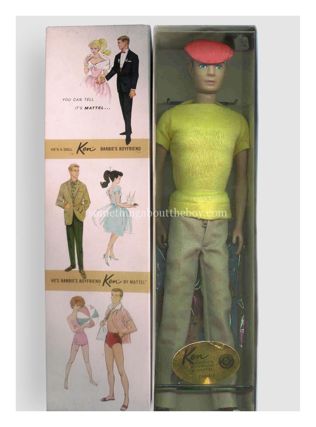 1963 #782 Casuals Dressed Doll Ken