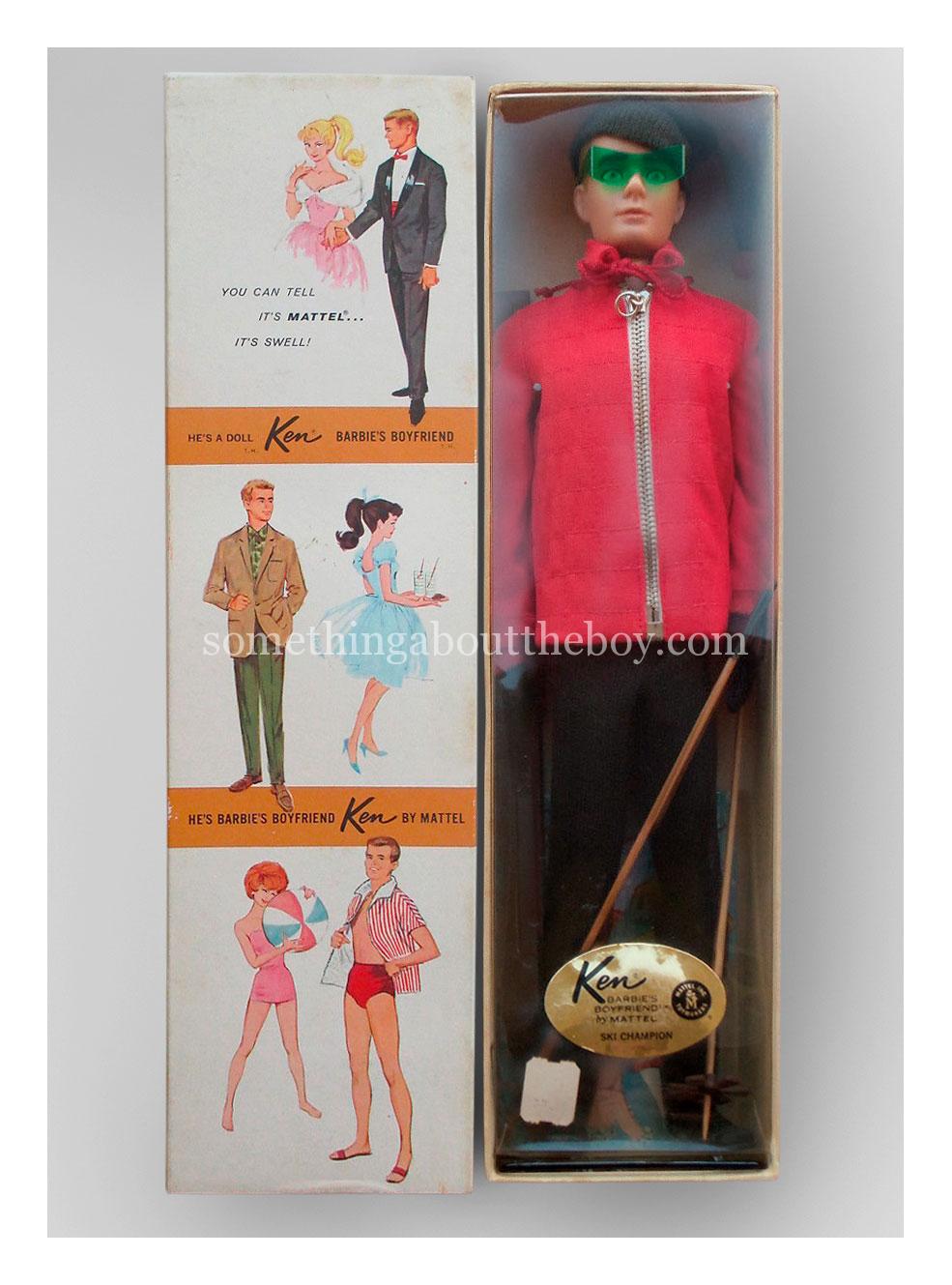 1963 #798 Ski Champion Dressed Doll Ken