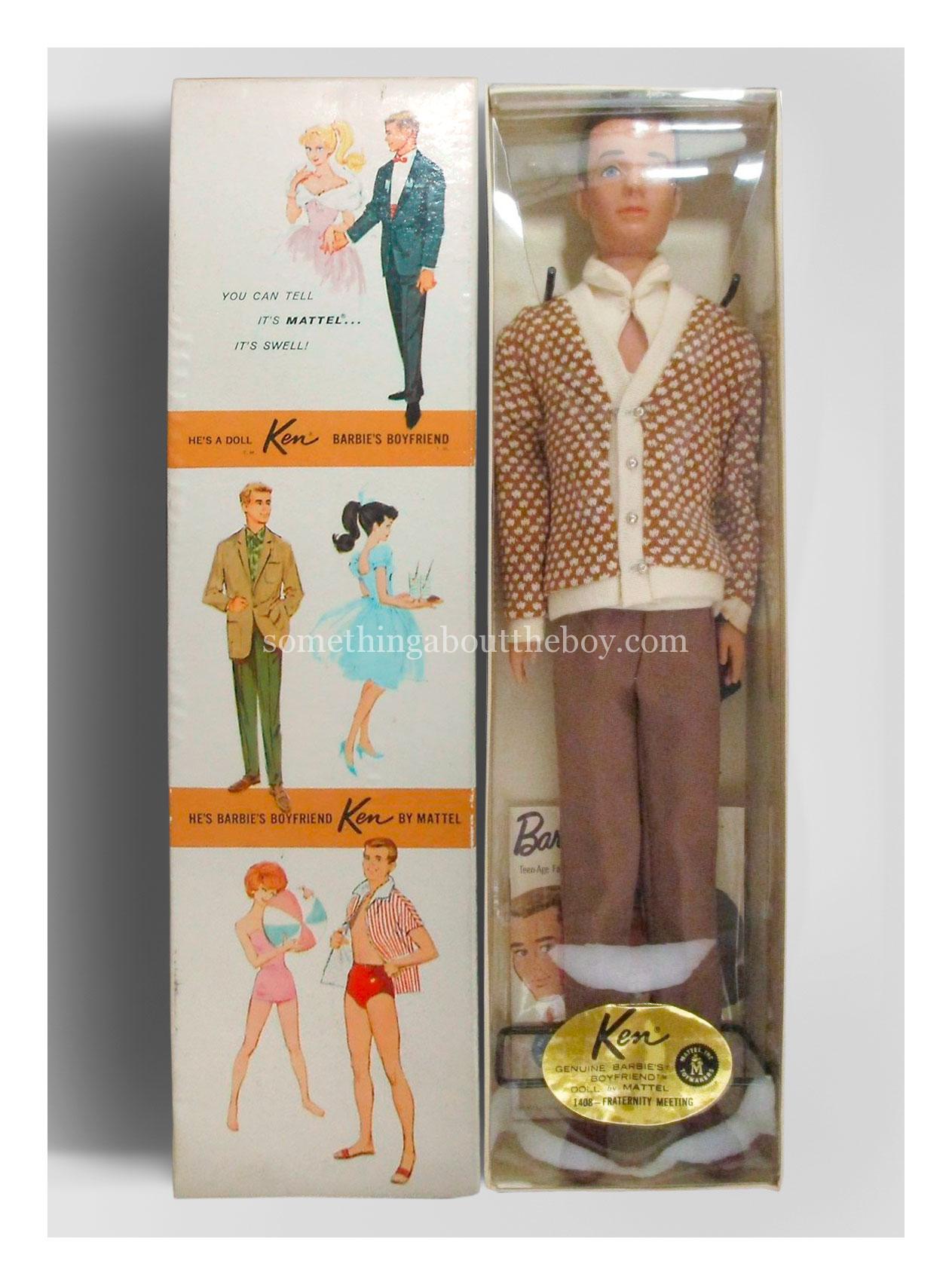 1963 #1408 Fraternity Meeting Dressed Doll Ken
