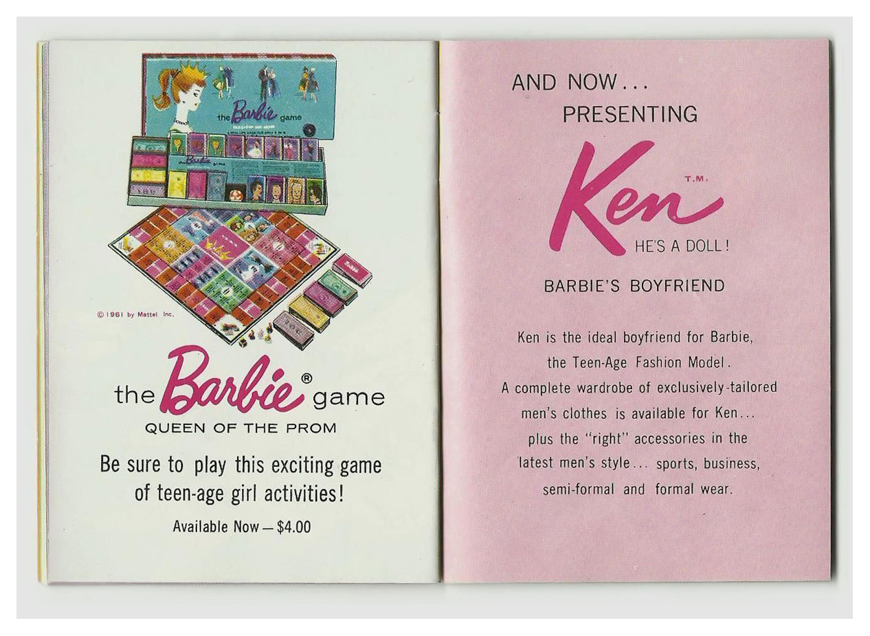 From 1961 Barbie & Ken booklet