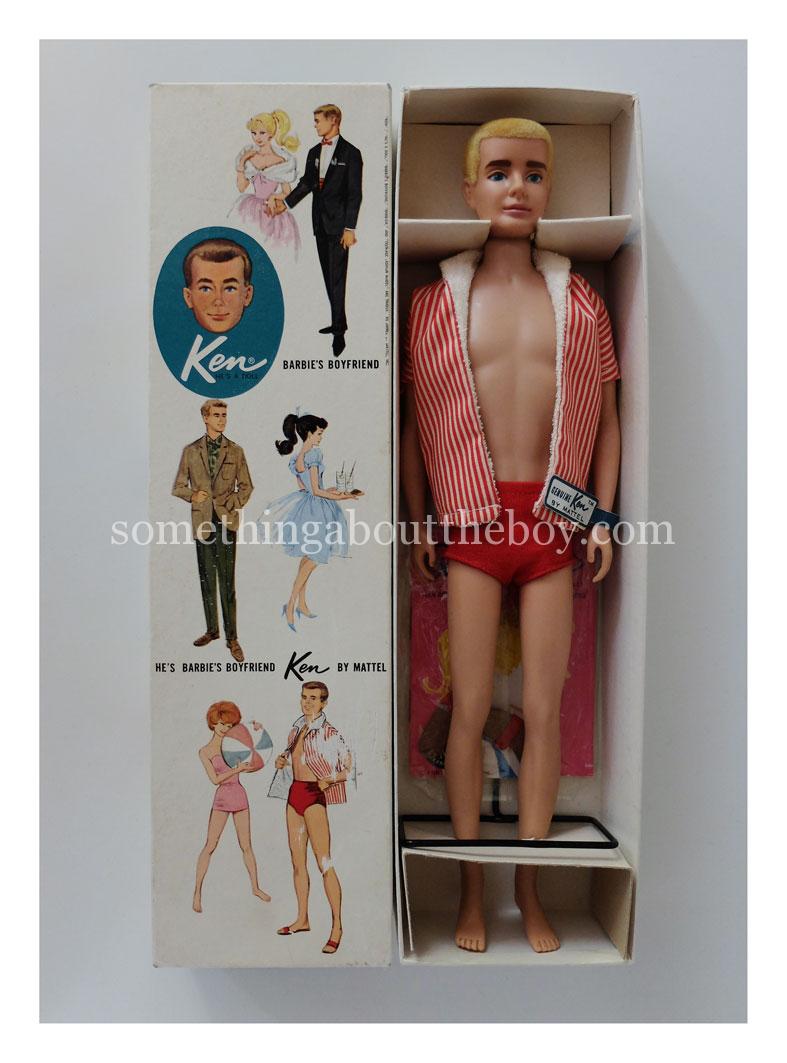 1962 #750 blonde Ken in original packaging