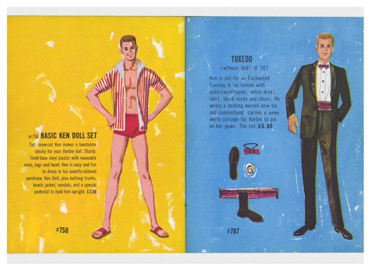 From 1962 Barbie & Ken booklet