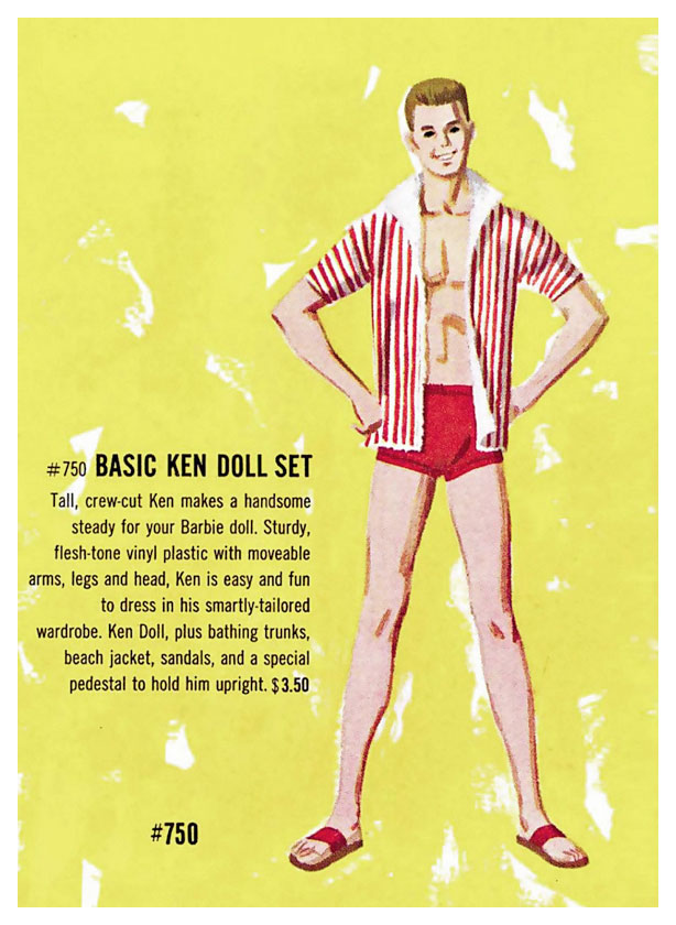 1962 ken doll