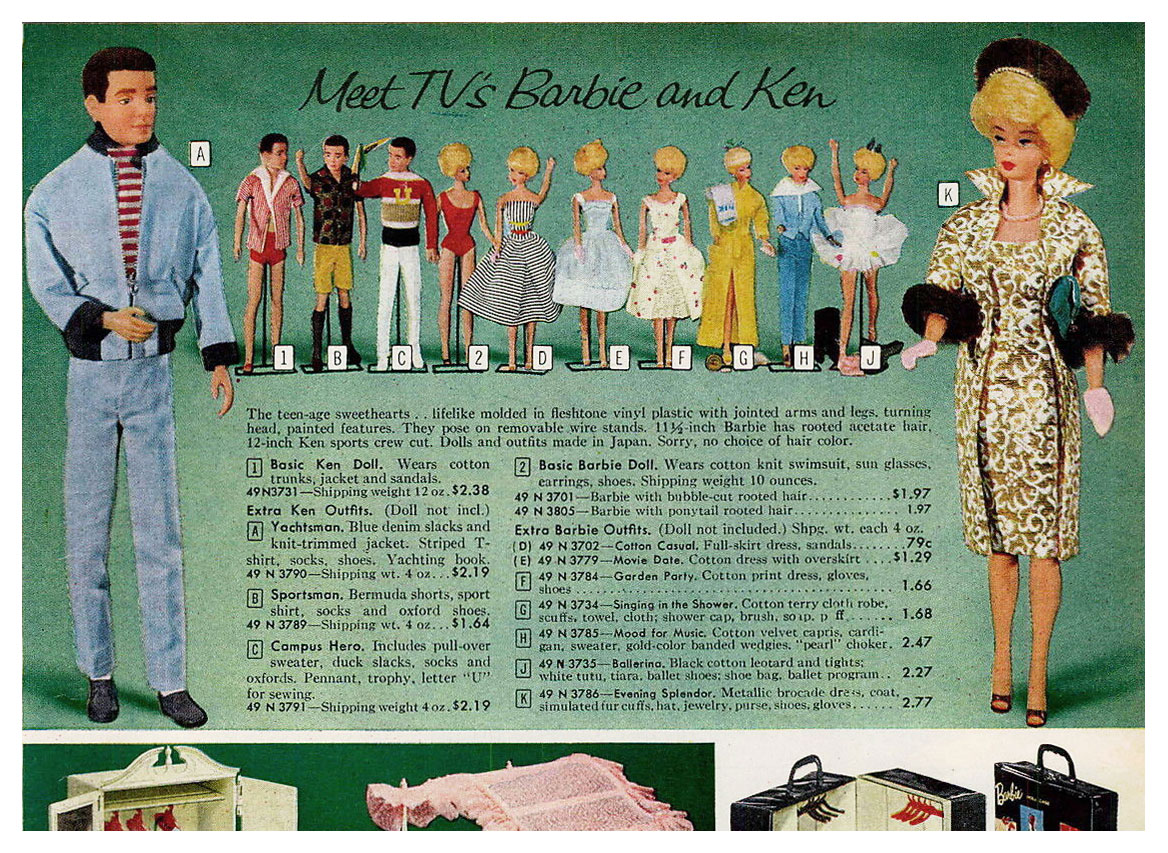 From 1962 Sears Christmas catalogue