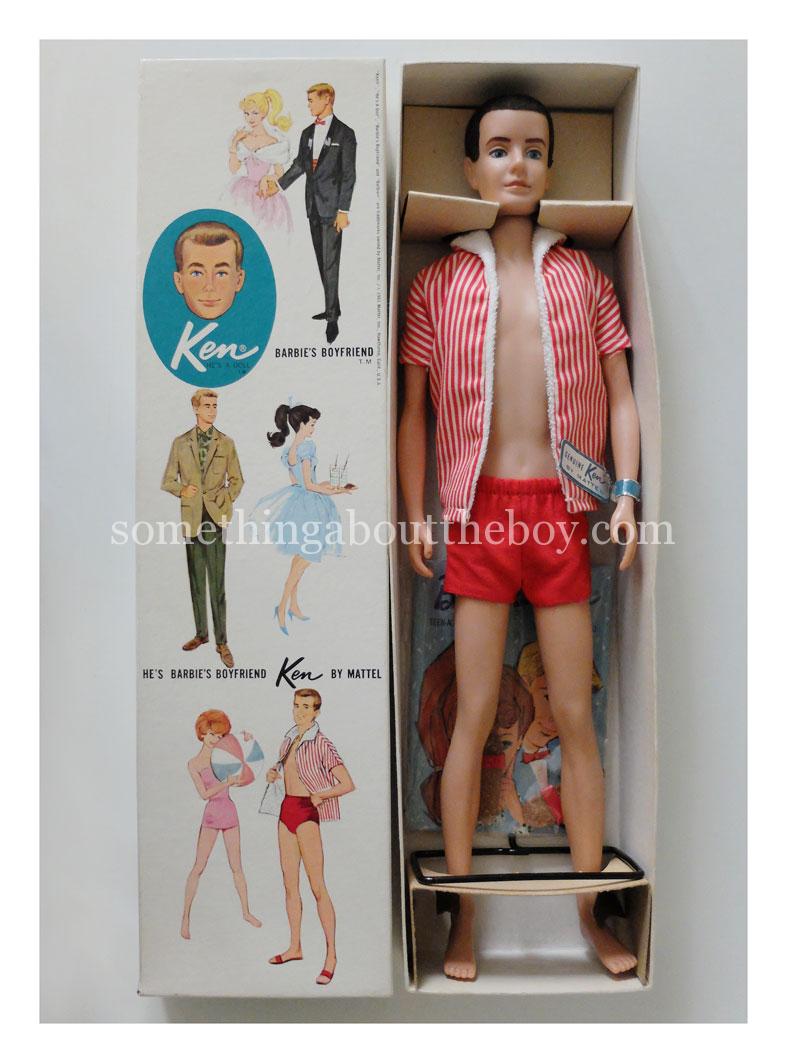 1962-63 #750 brunette Ken in original packaging