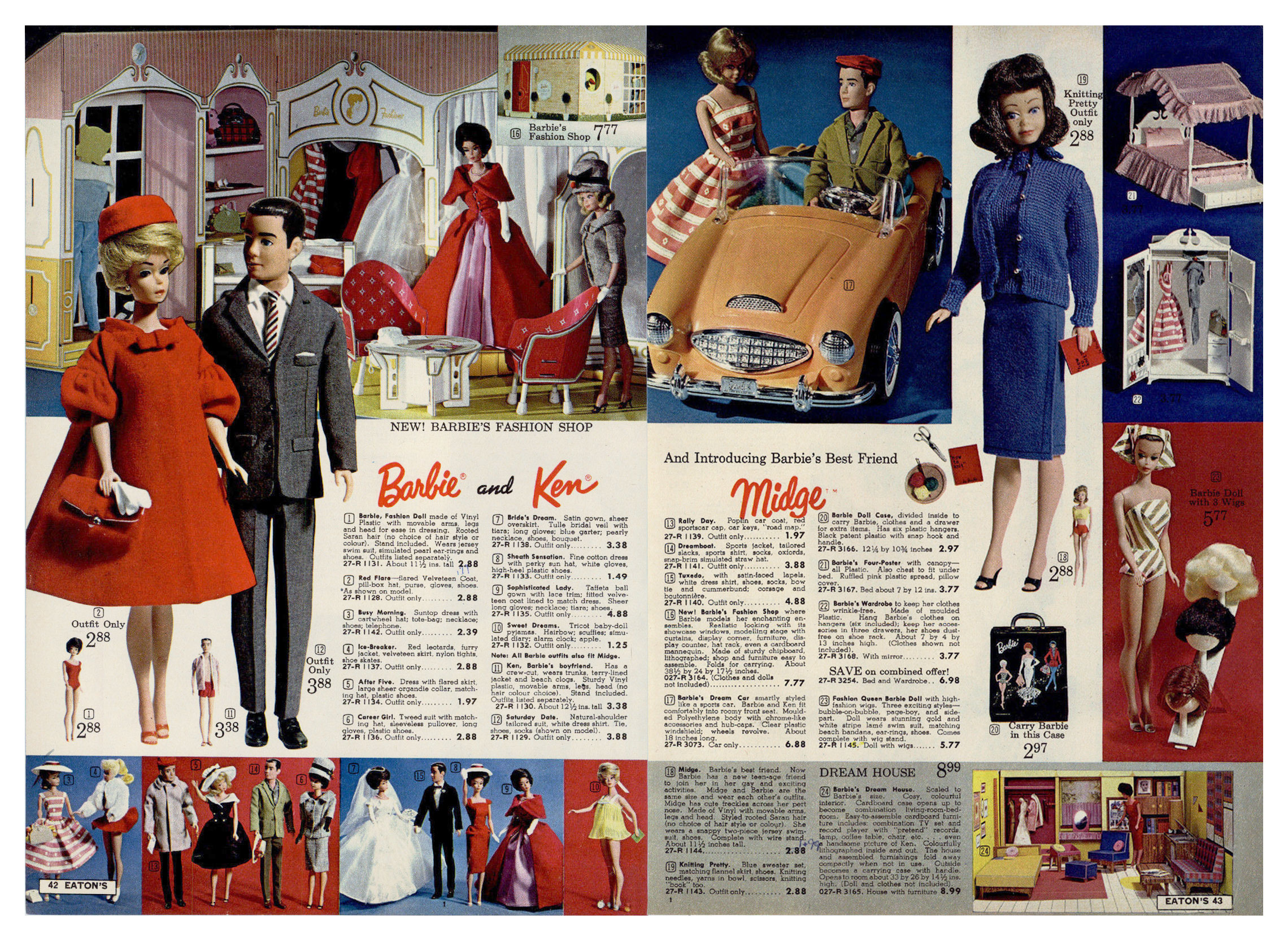 1963 Canadian Eaton's Christmas catalogue