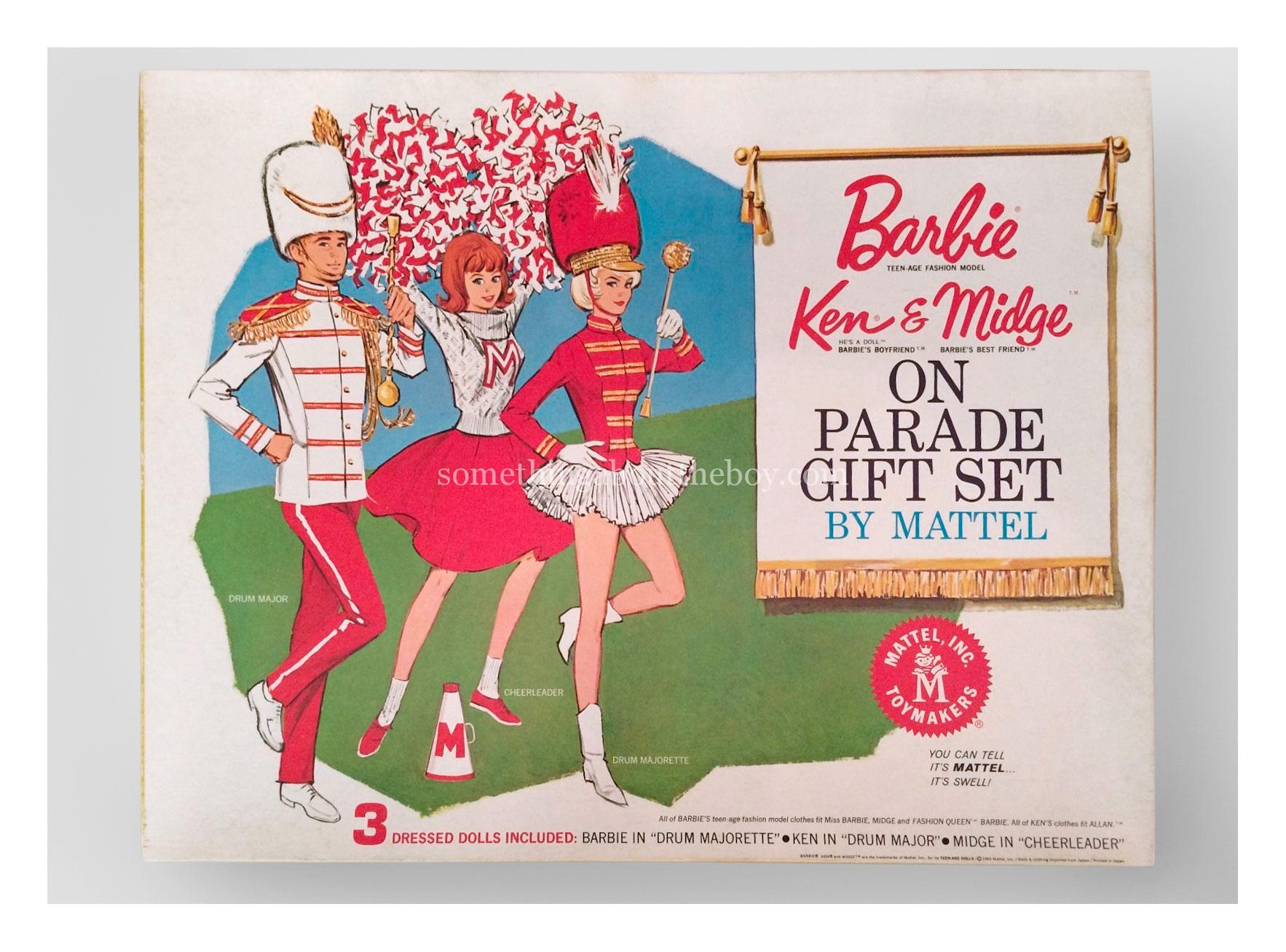 1964 #1014 Barbie Ken On Parade Gift Set