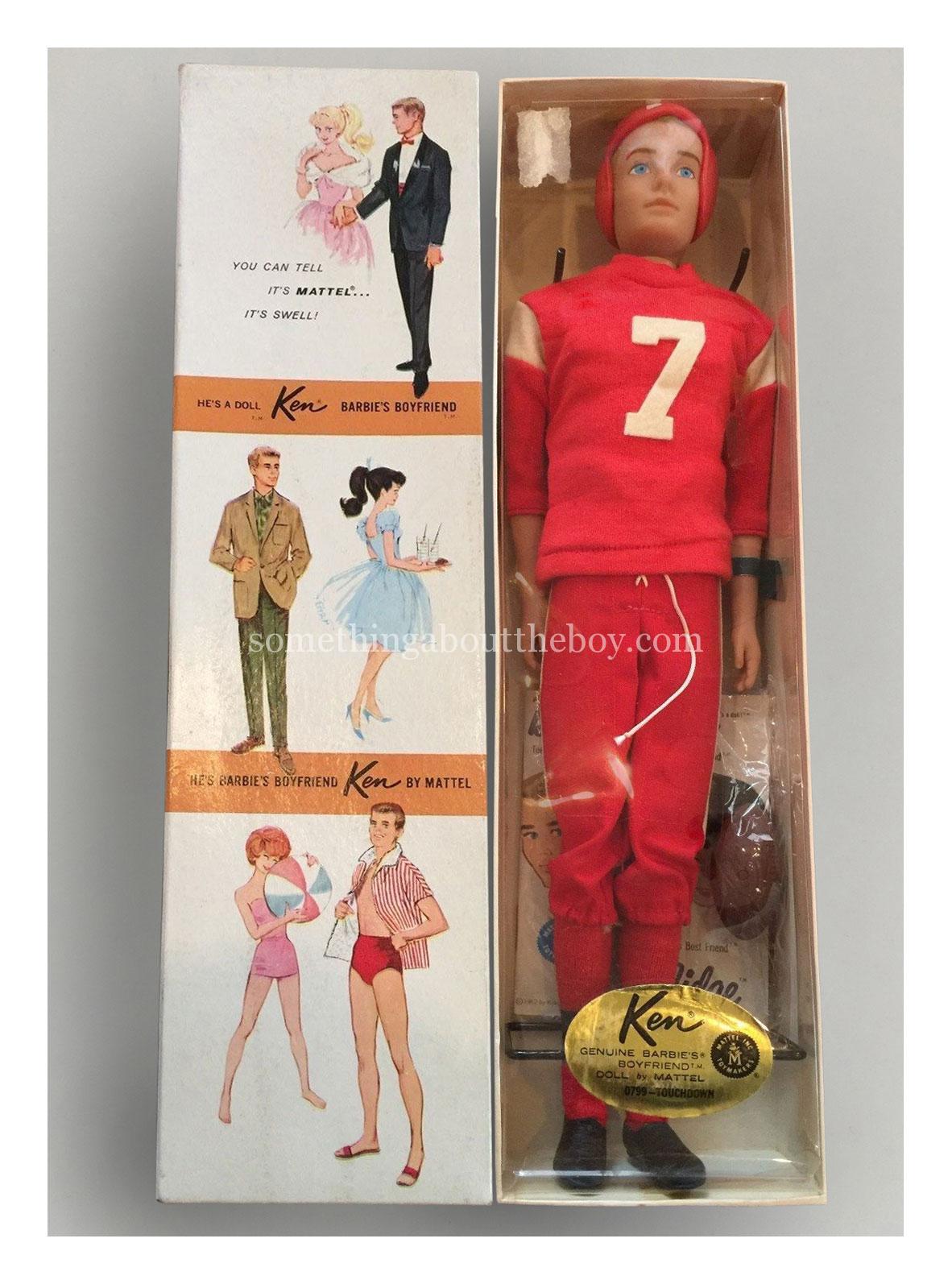1964 #799 Touchdown Dressed Doll Ken