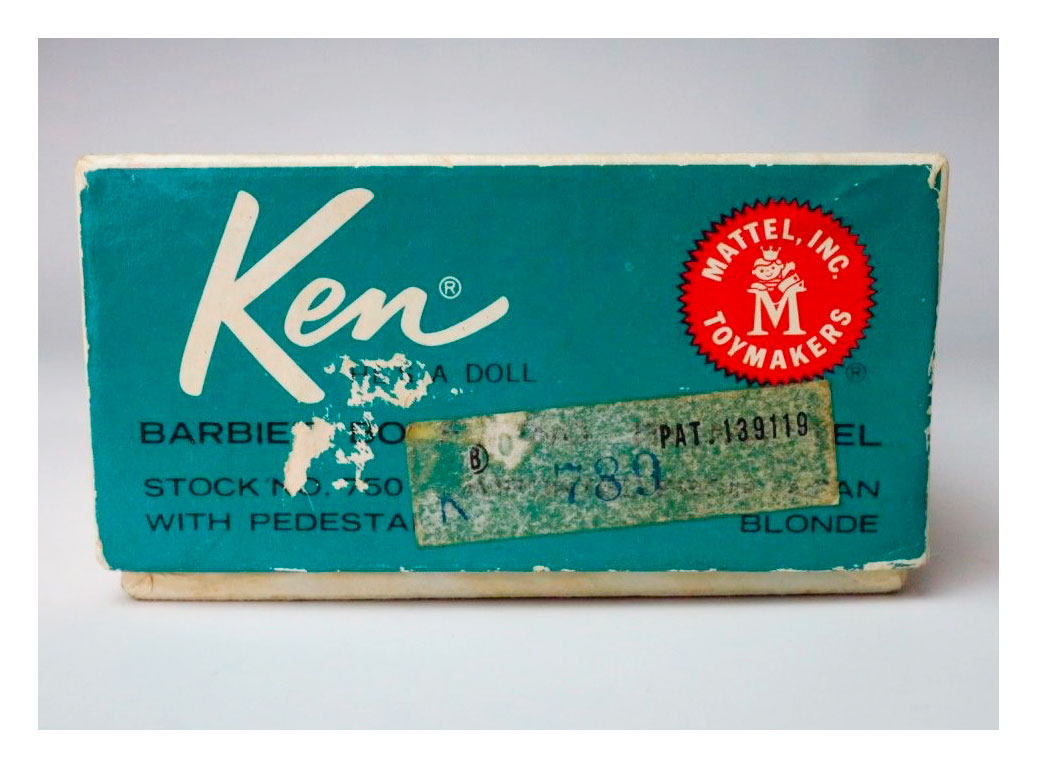 c. 1964-65 No. 789 Japan Dressed Doll Yachtsman Ken box