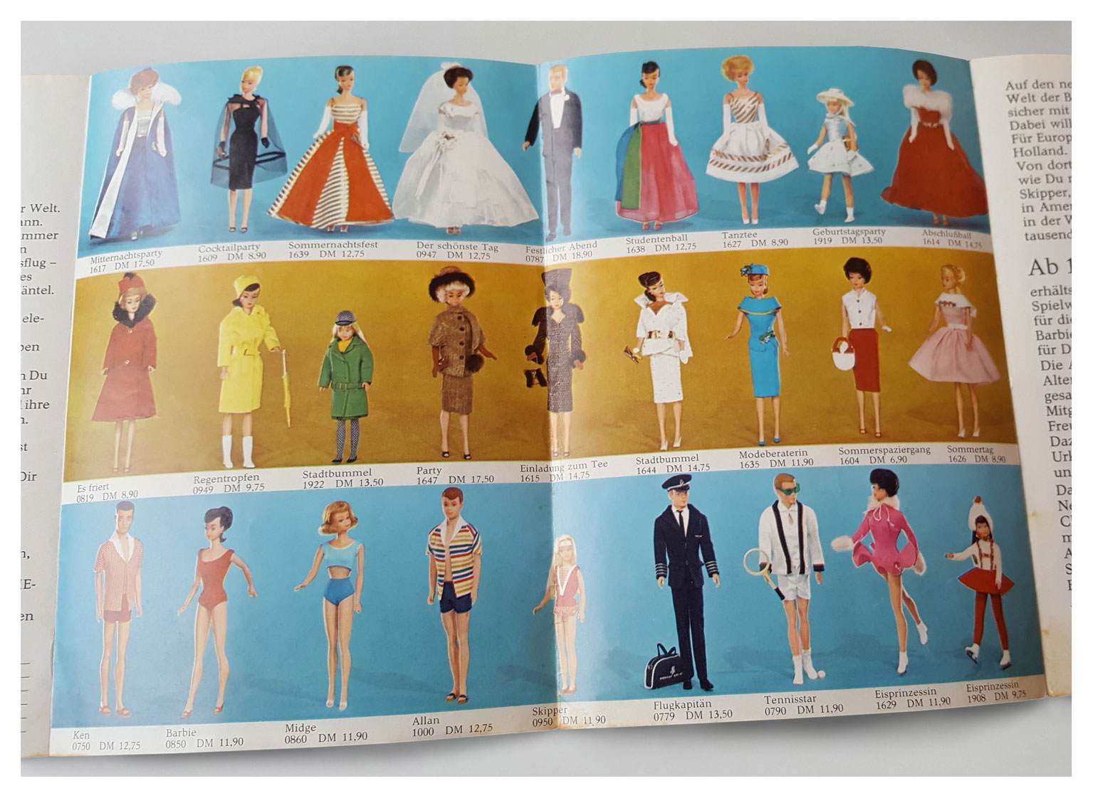 1965 German Barbie brochure