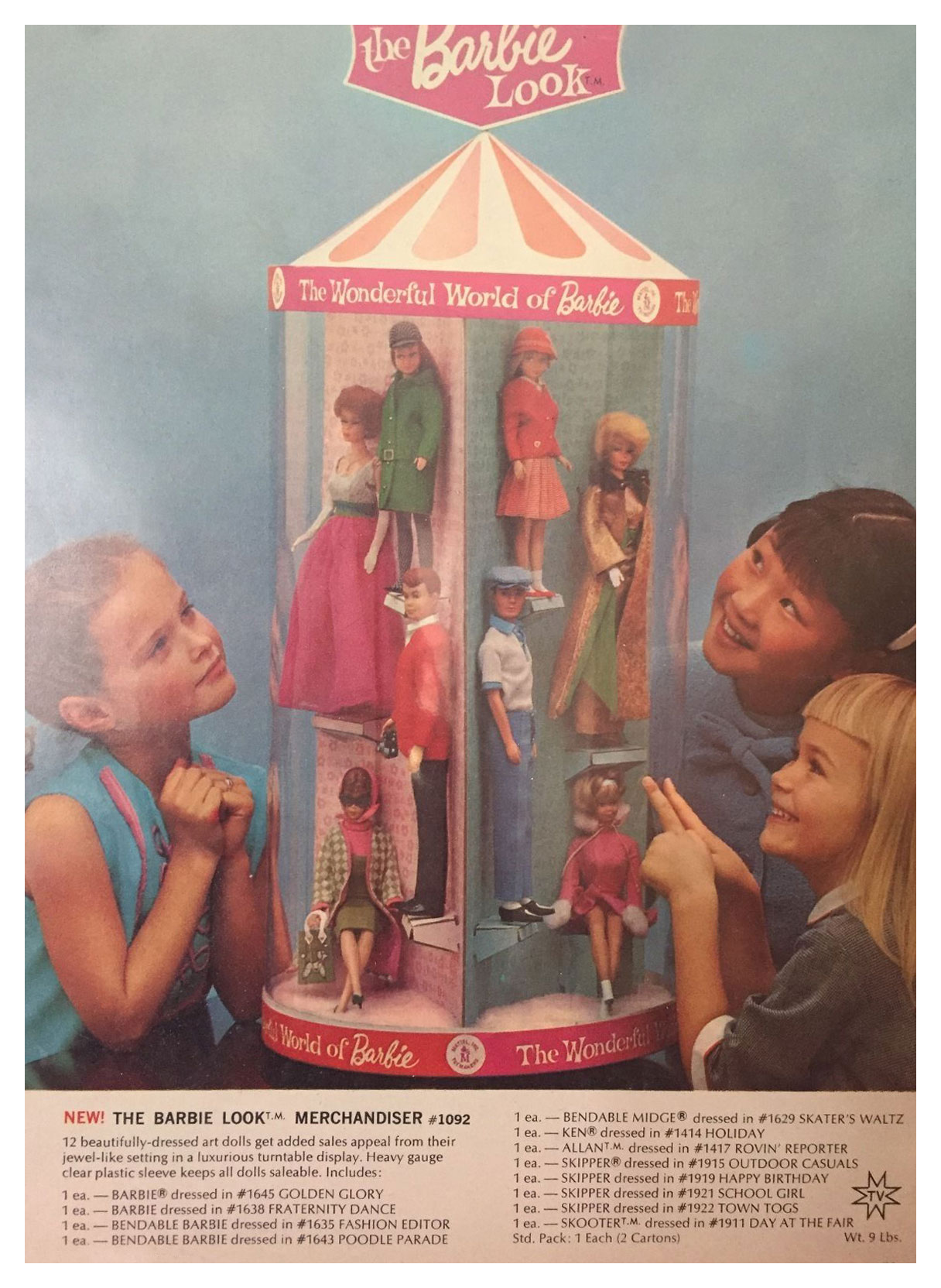 From 1965 Mattel For Fall 65 catalogue