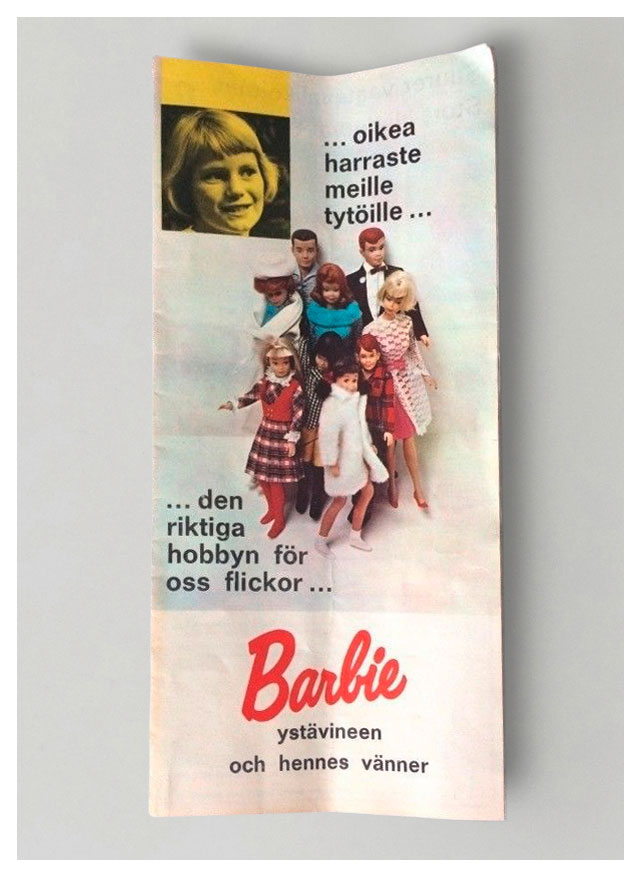 1966 Finnish Barbie ystävineen booklet