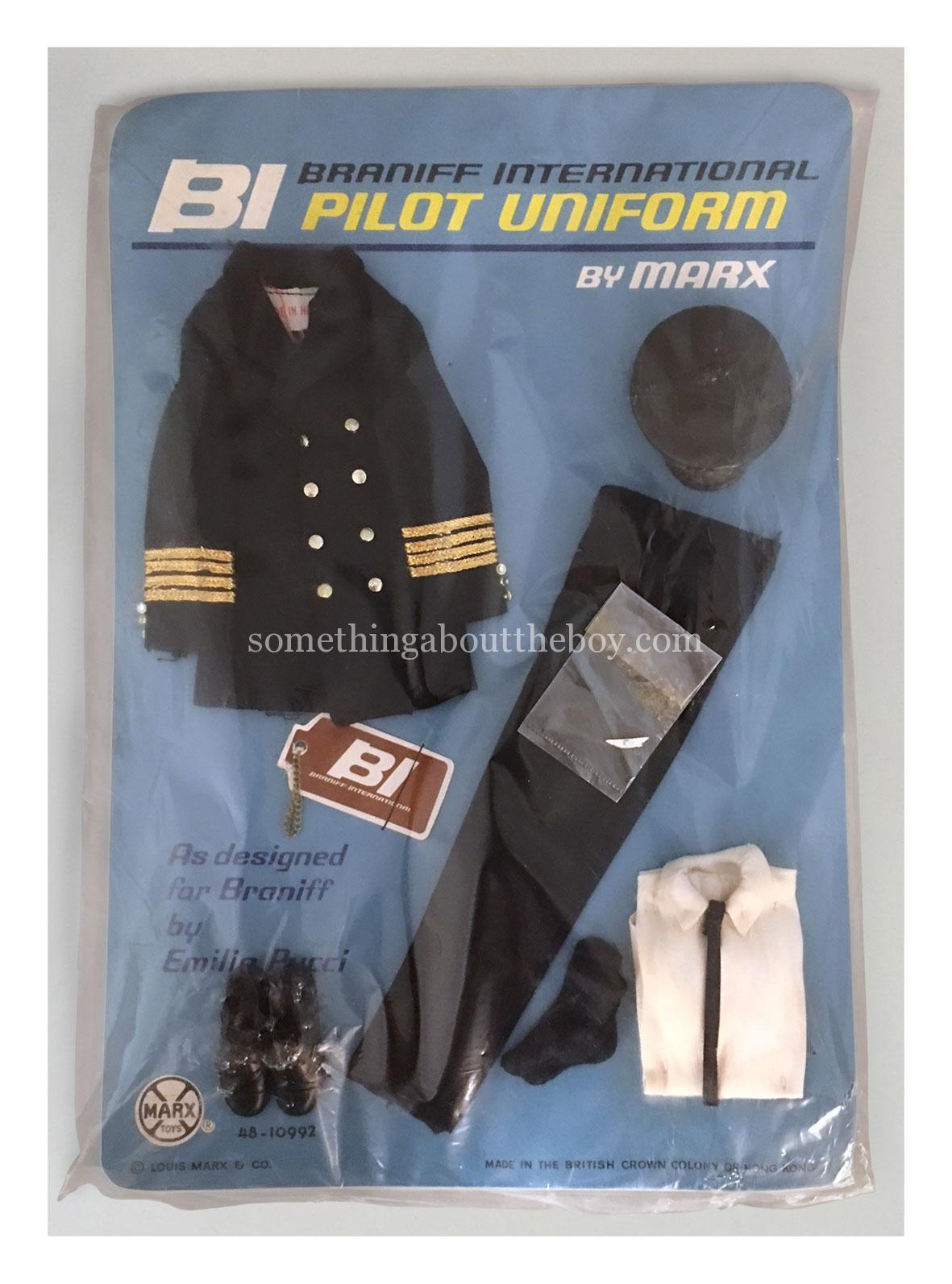 1967 #48-10992 Braniff Pilot Uniform in original packaging