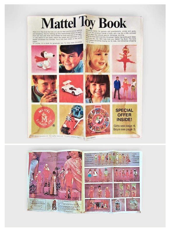 1969 Canadian Mattel Toy Book