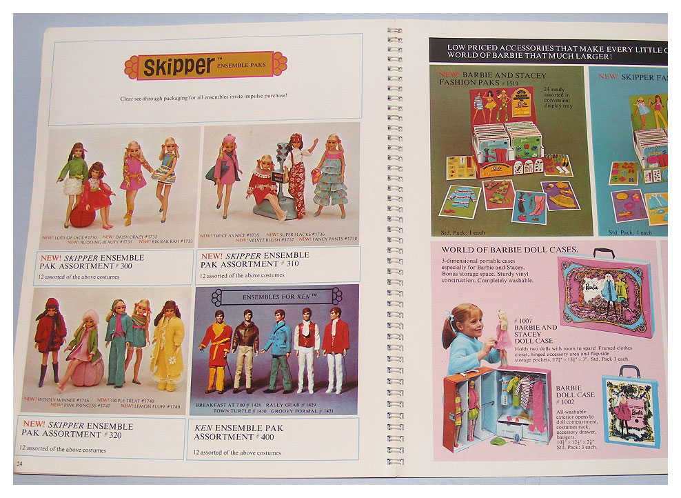 From 1970 British Mattel catalogue