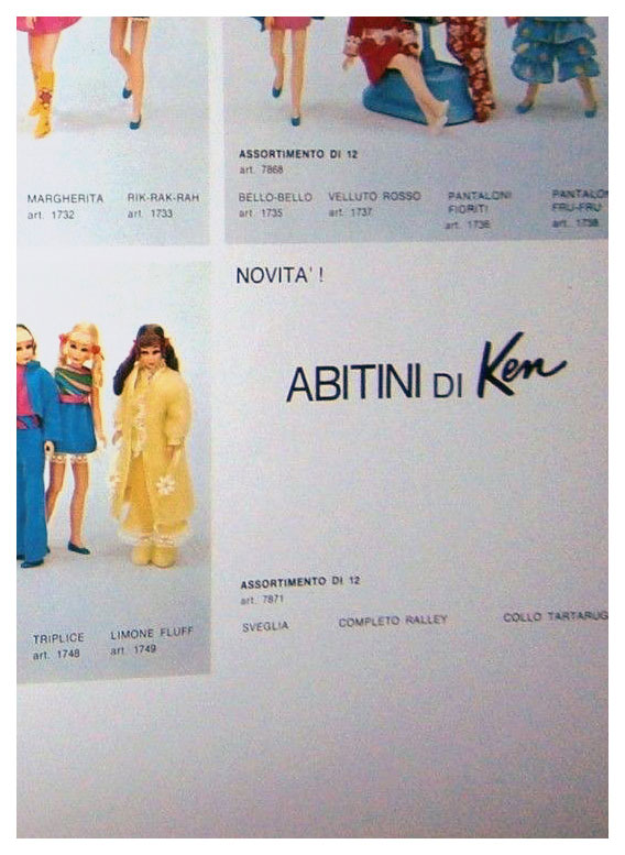 From 1970 Italian Mattel Giocattoli catalogue