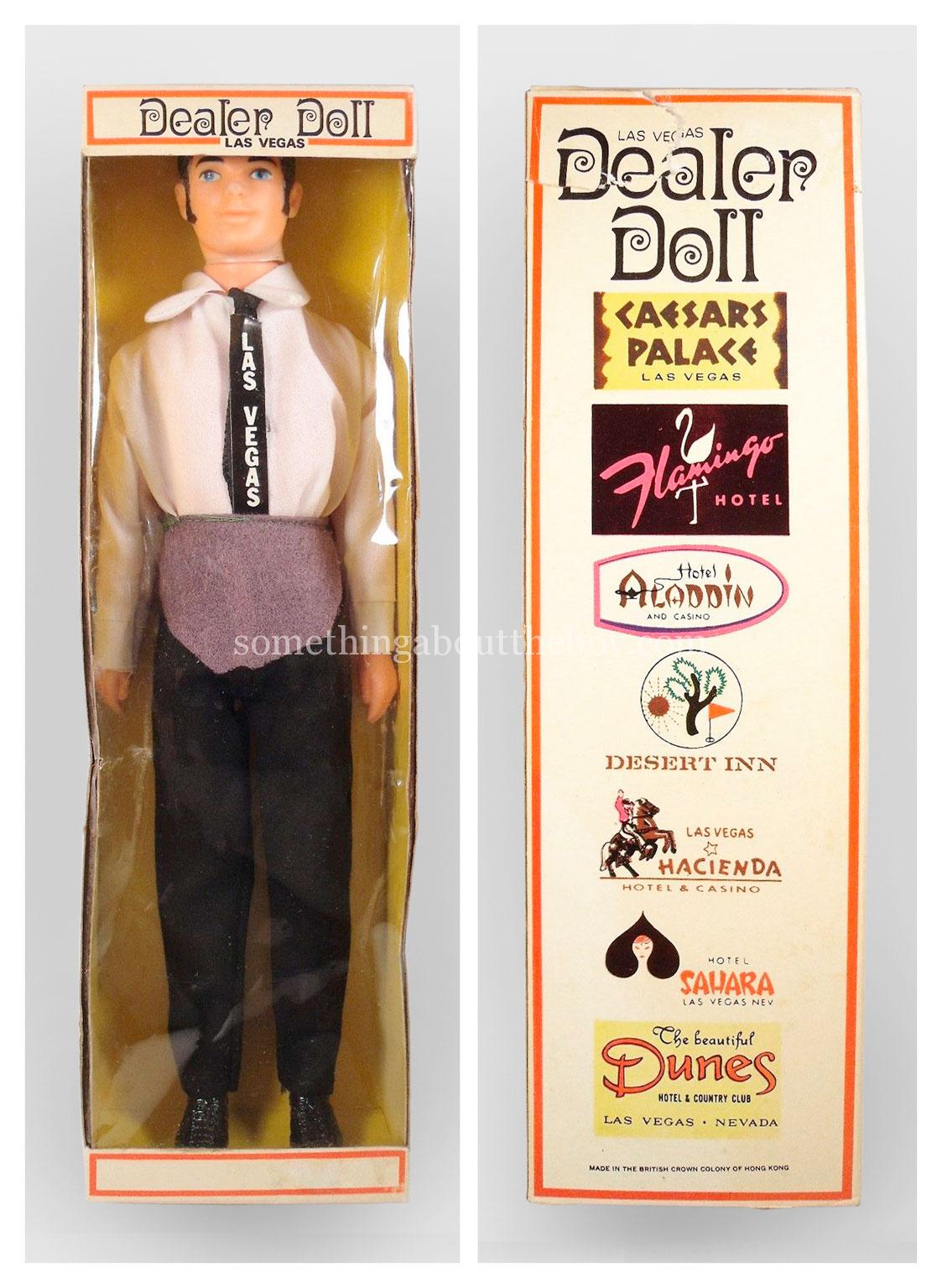 1970s Las Vegas Dealer Doll