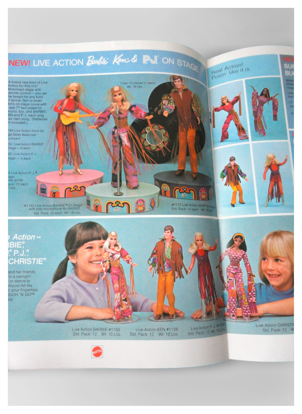 From Mattel Dolls '71 catalogue