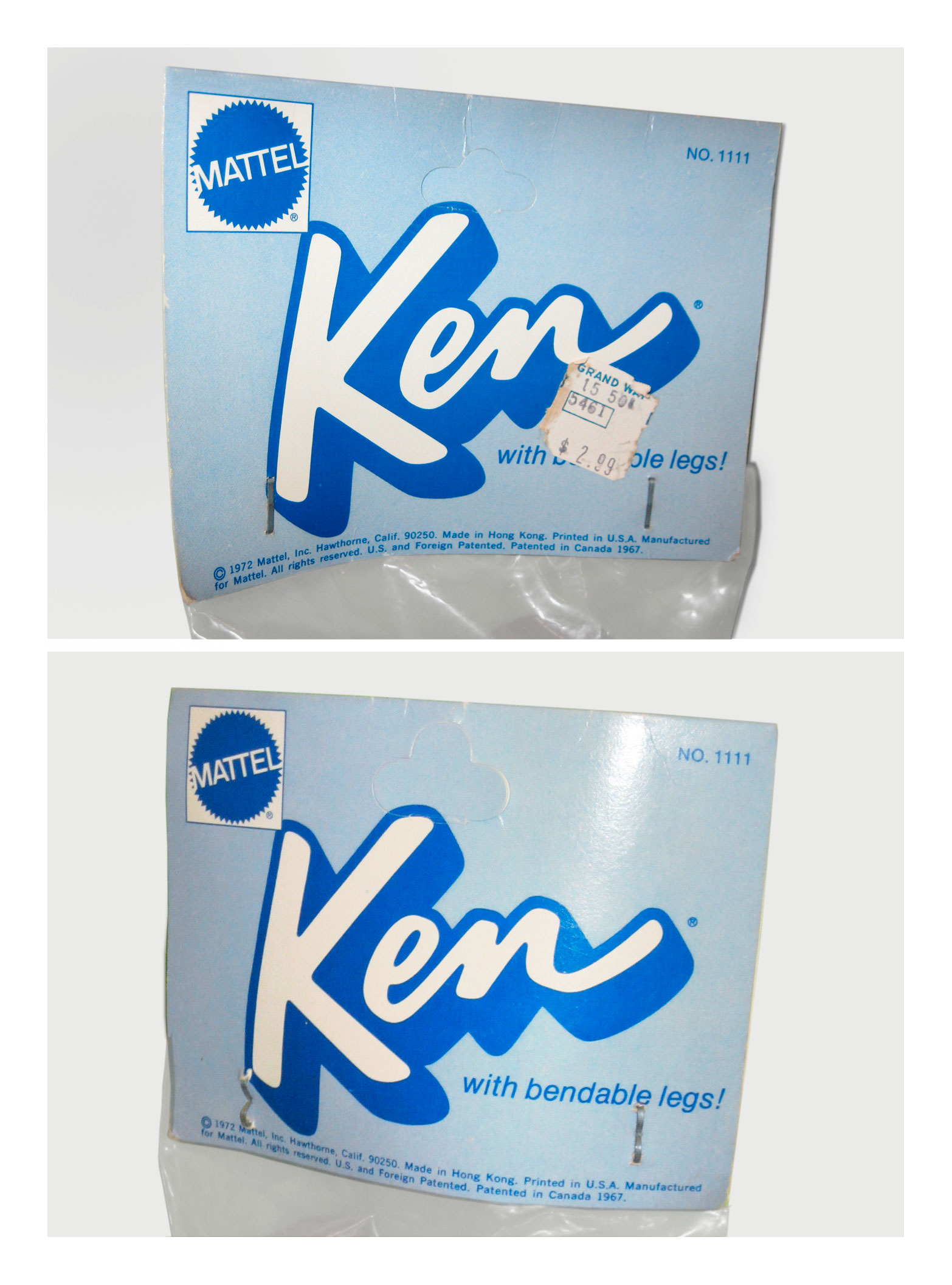 1972-3 #1111 Ken original packaging