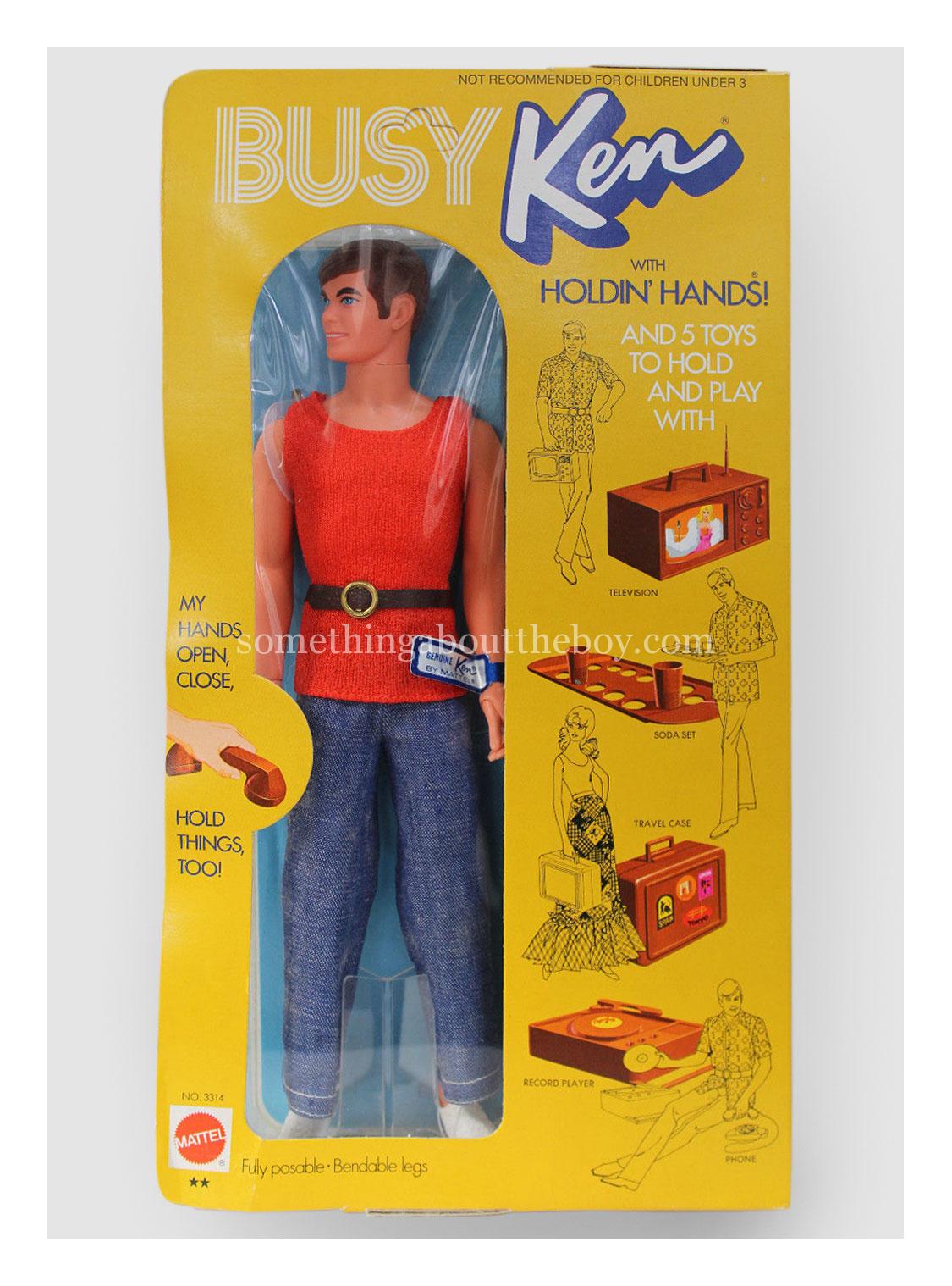 1972 #3314 Busy Ken in variation packaging
