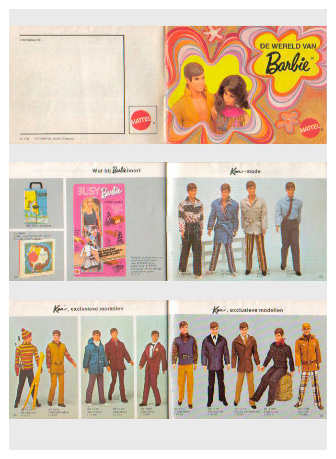 From 1972 Dutch Barbie booklet