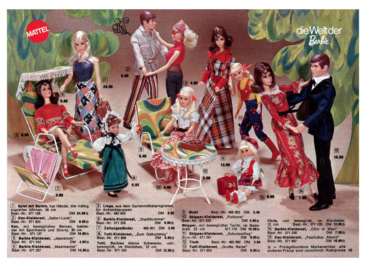 From 1972 German Vedes catalogue