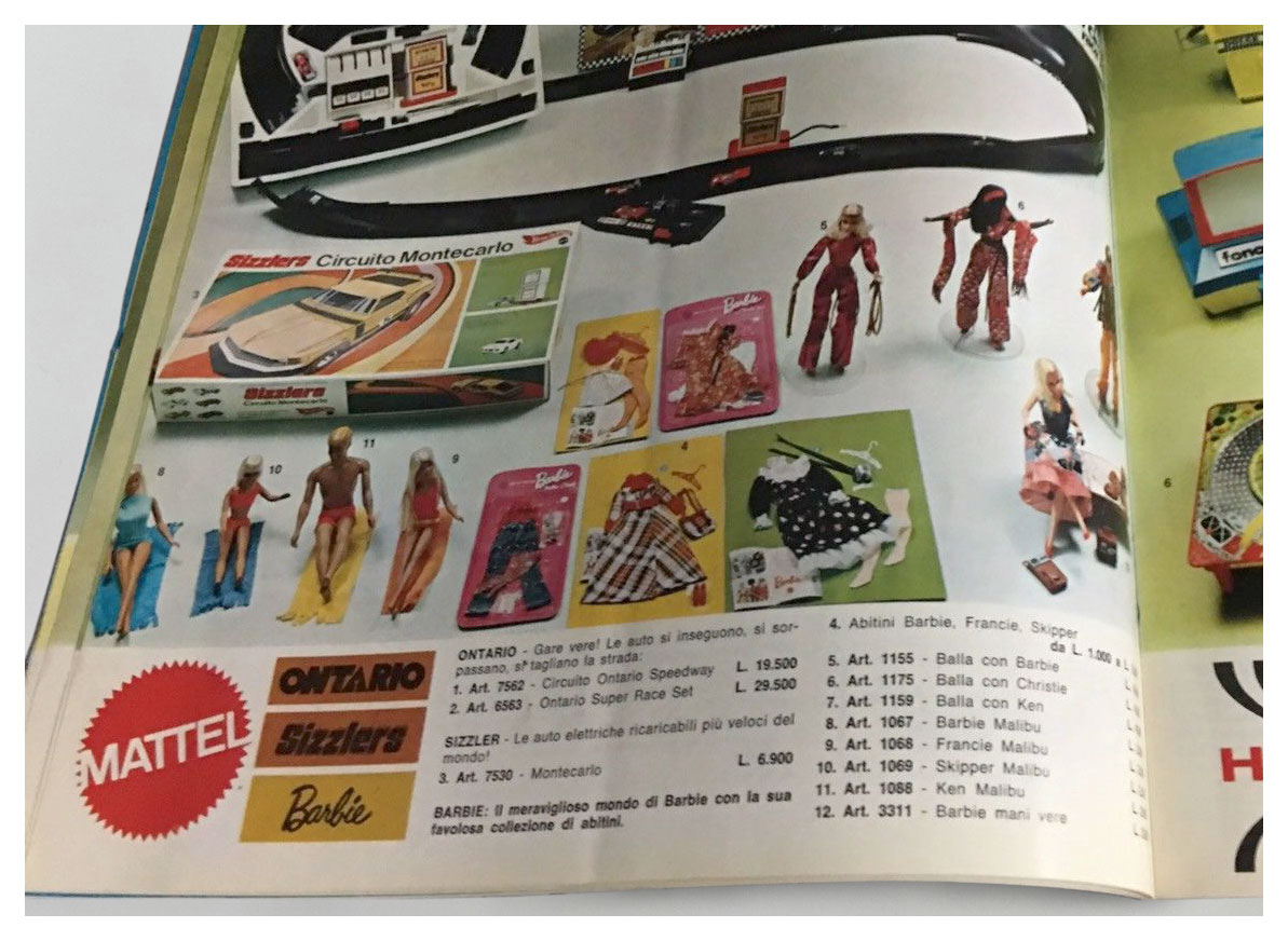 From 1972 Italian toy catalogue