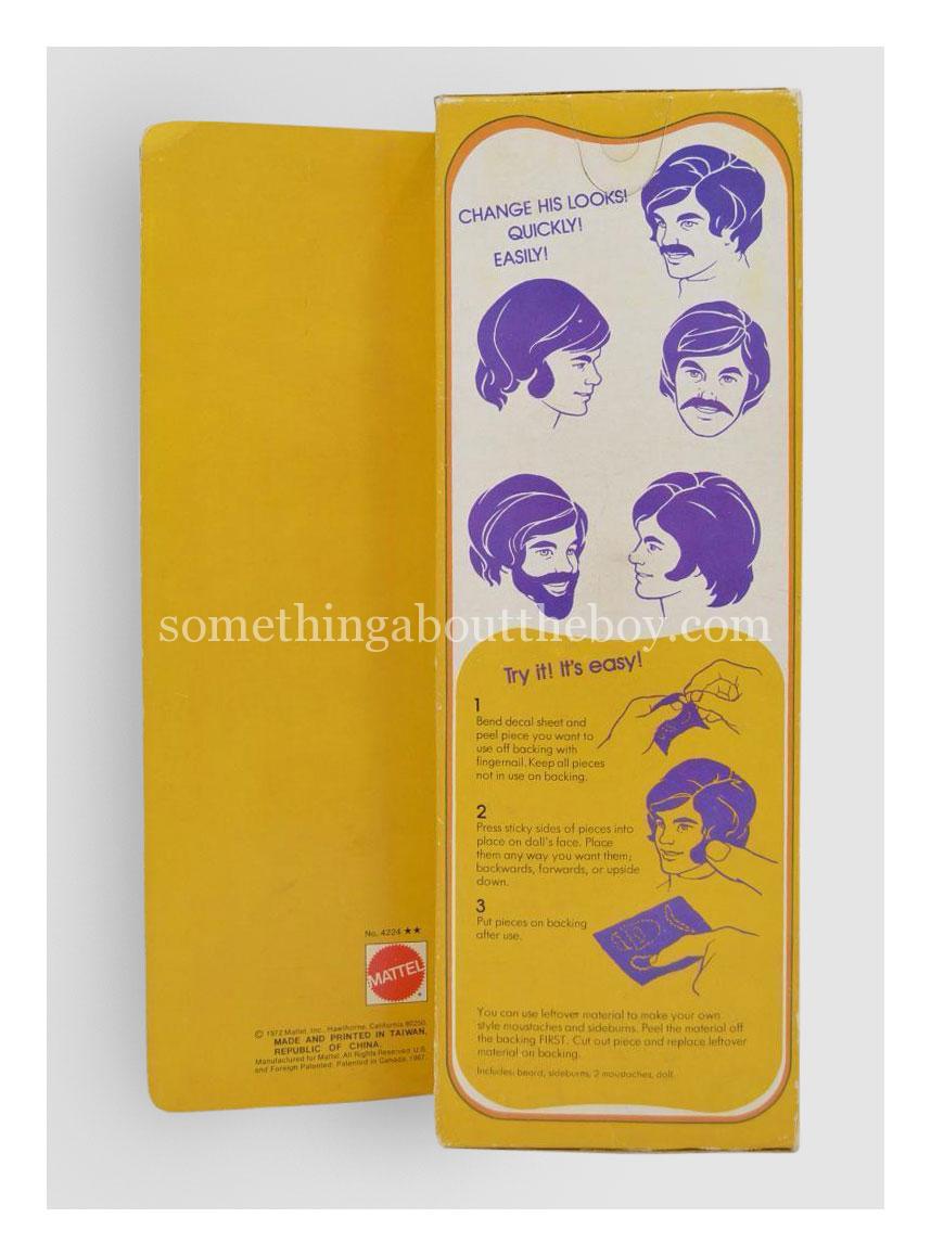 1973 #4224 Mod Hair Ken (Large box version made in Taiwan)