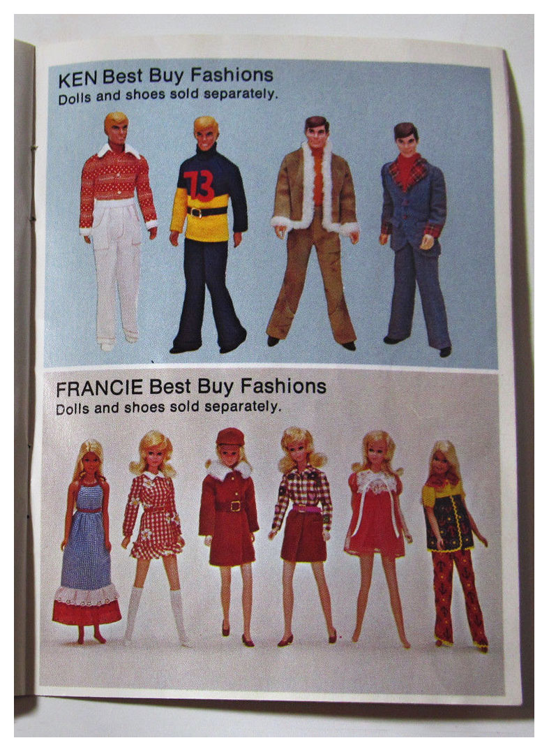 From 1973-4 The World of Barbie booklet