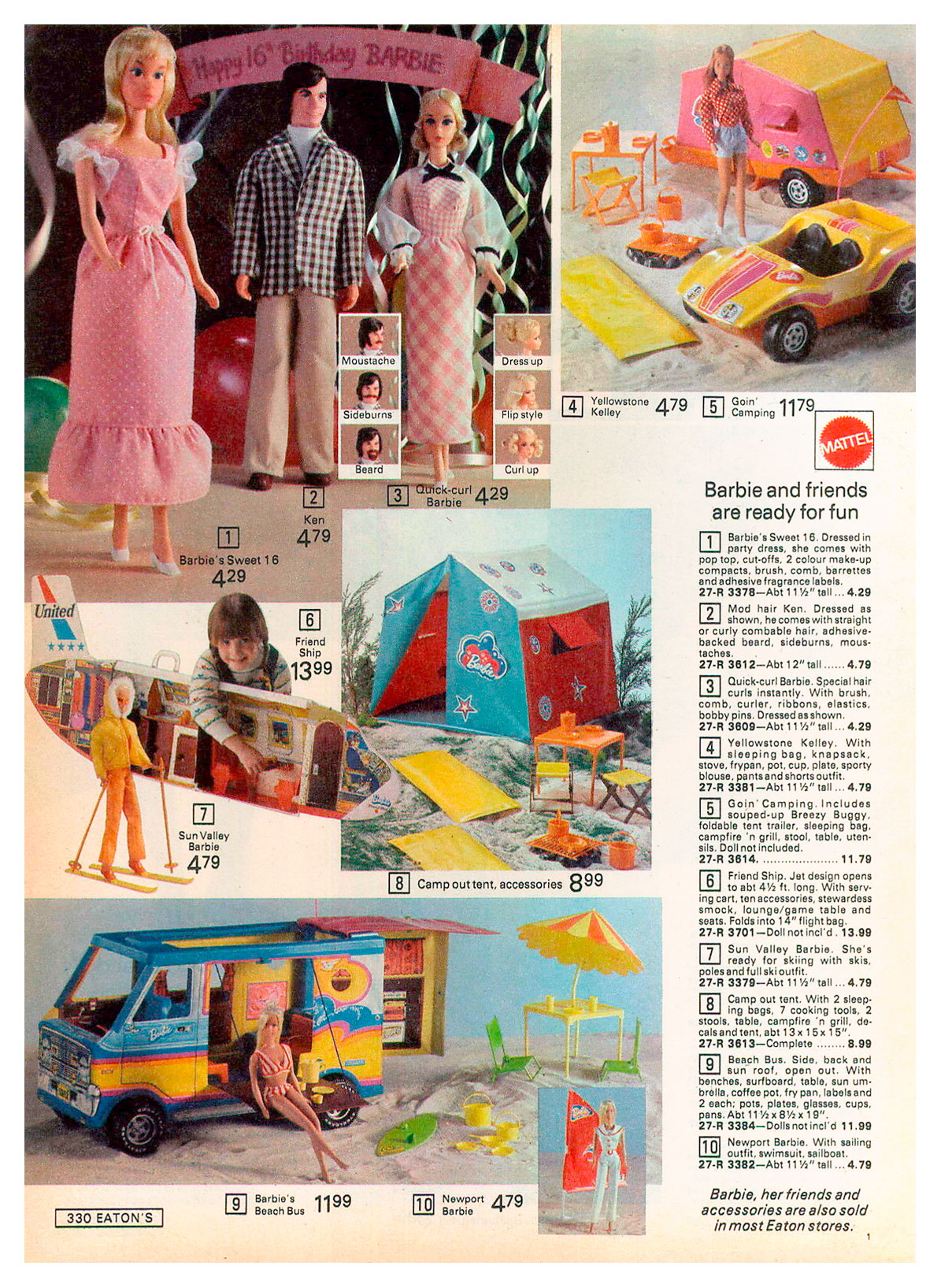 From 1974 Eaton's Christmas catalogue
