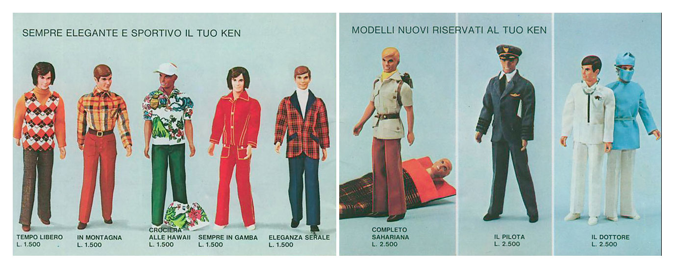 From 1974 Italian Barbie booklet