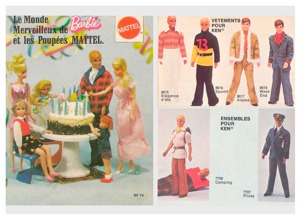From 1974 French Barbie booklet