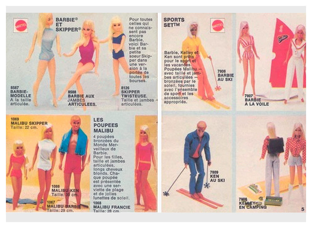 From 1974 French Barbie booklet