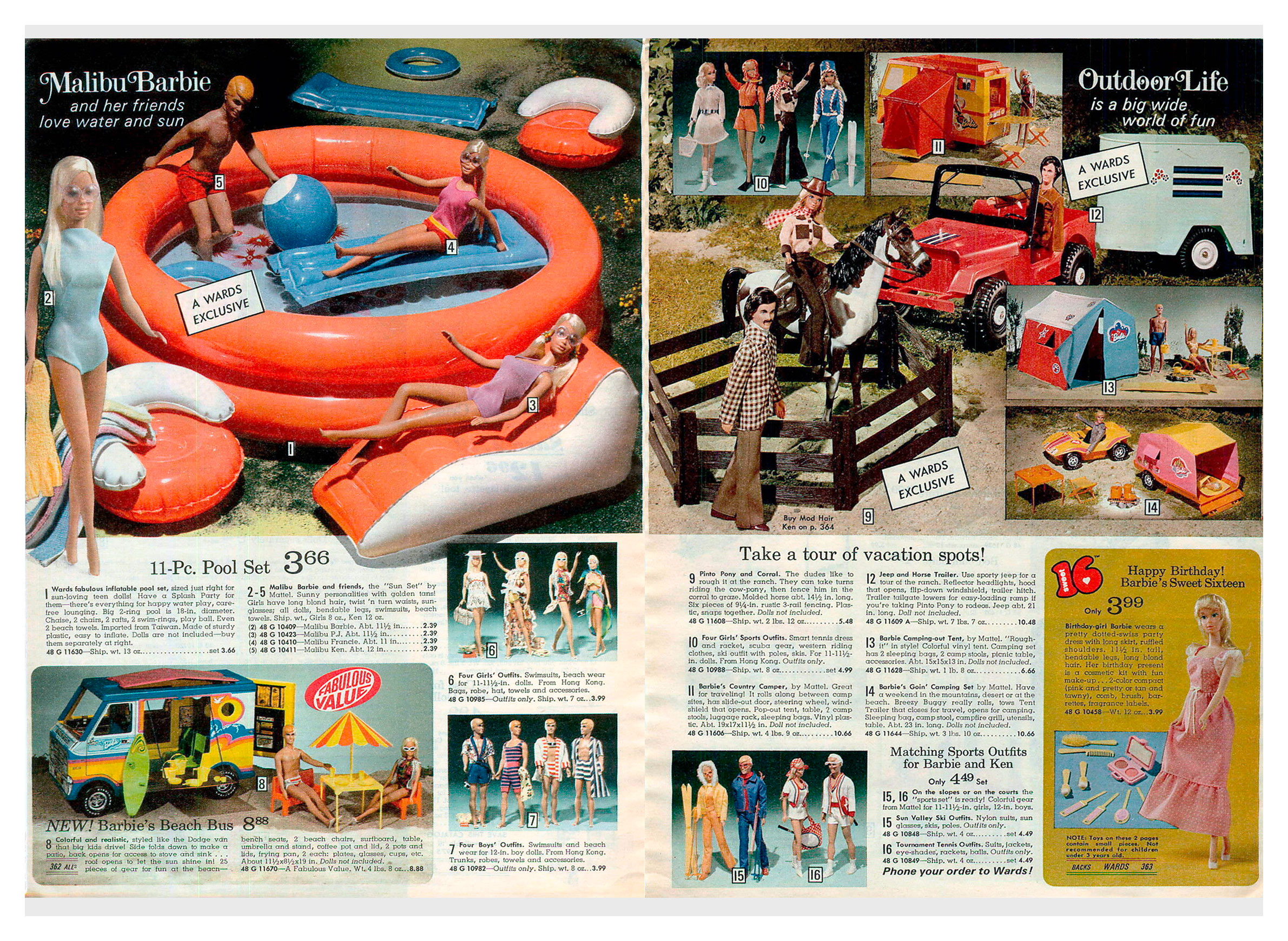 From 1974 Montgomery Ward Christmas catalogue