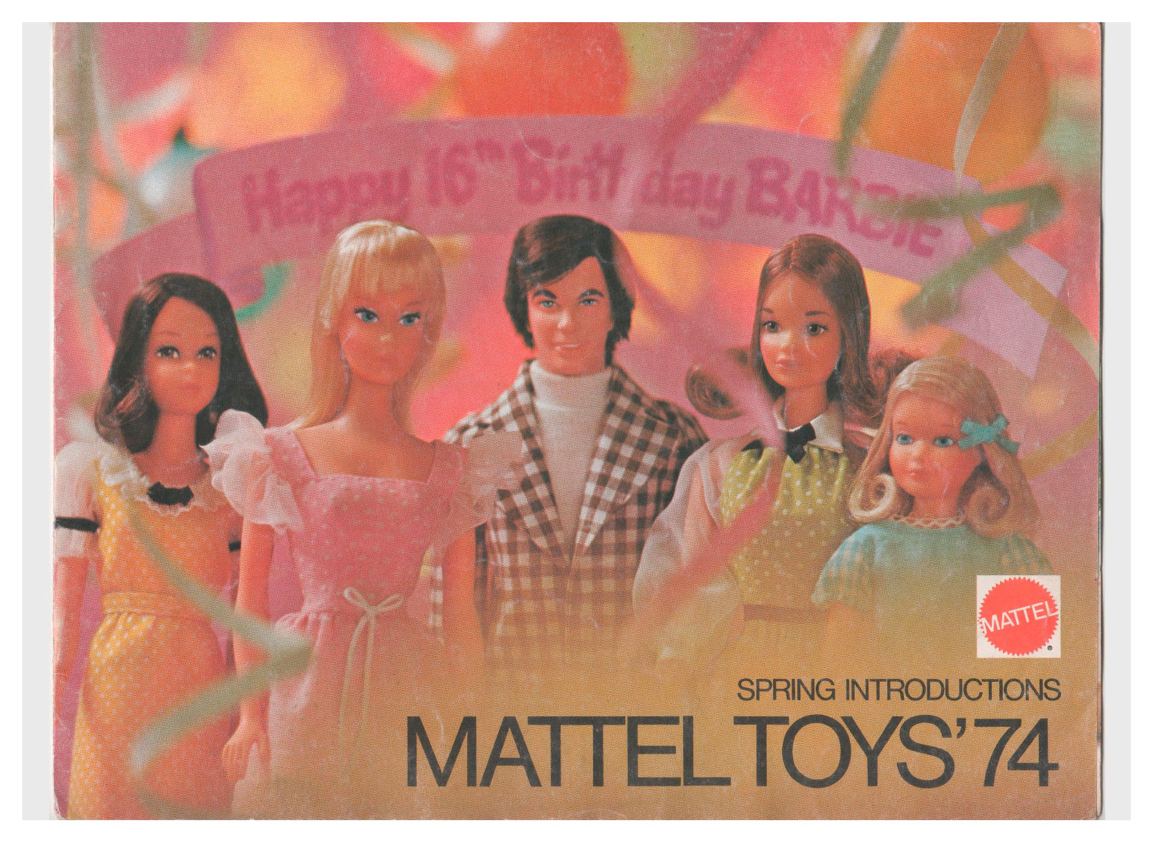 Mattel Toys '74 Spring Introductions catalogue