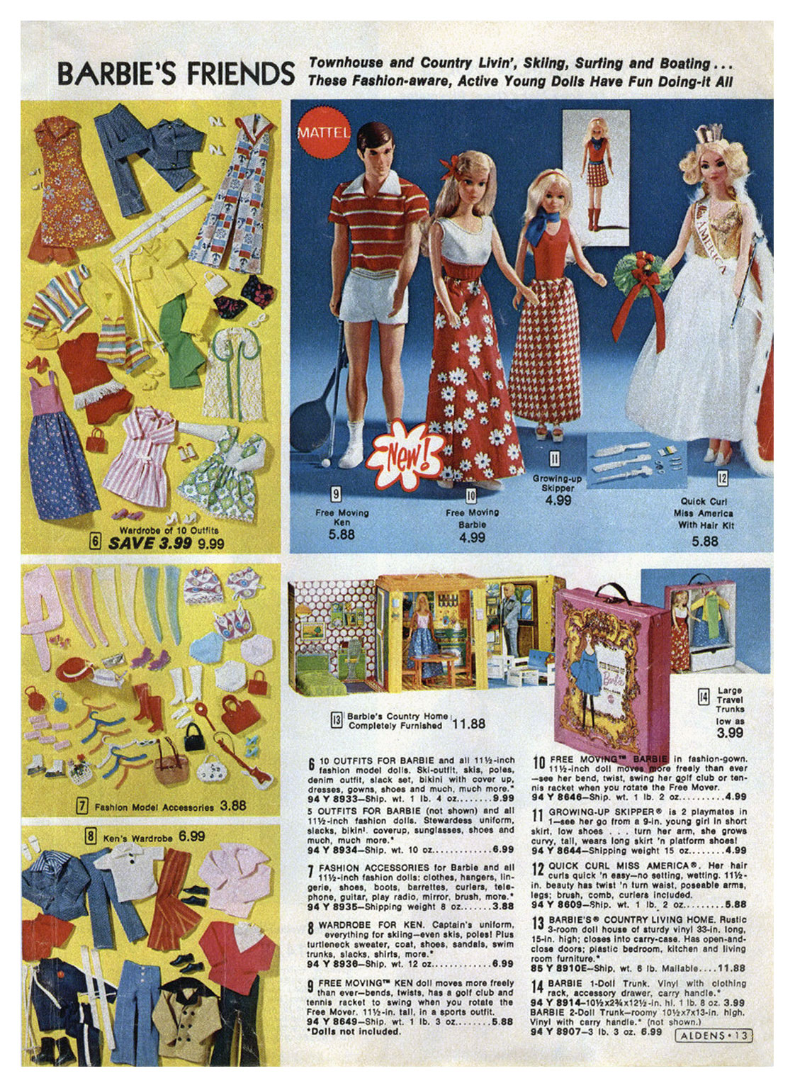 From 1975 Aldens Christmas catalogue