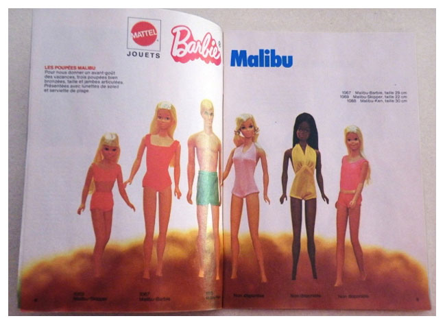 From 1975 French Barbie booklet