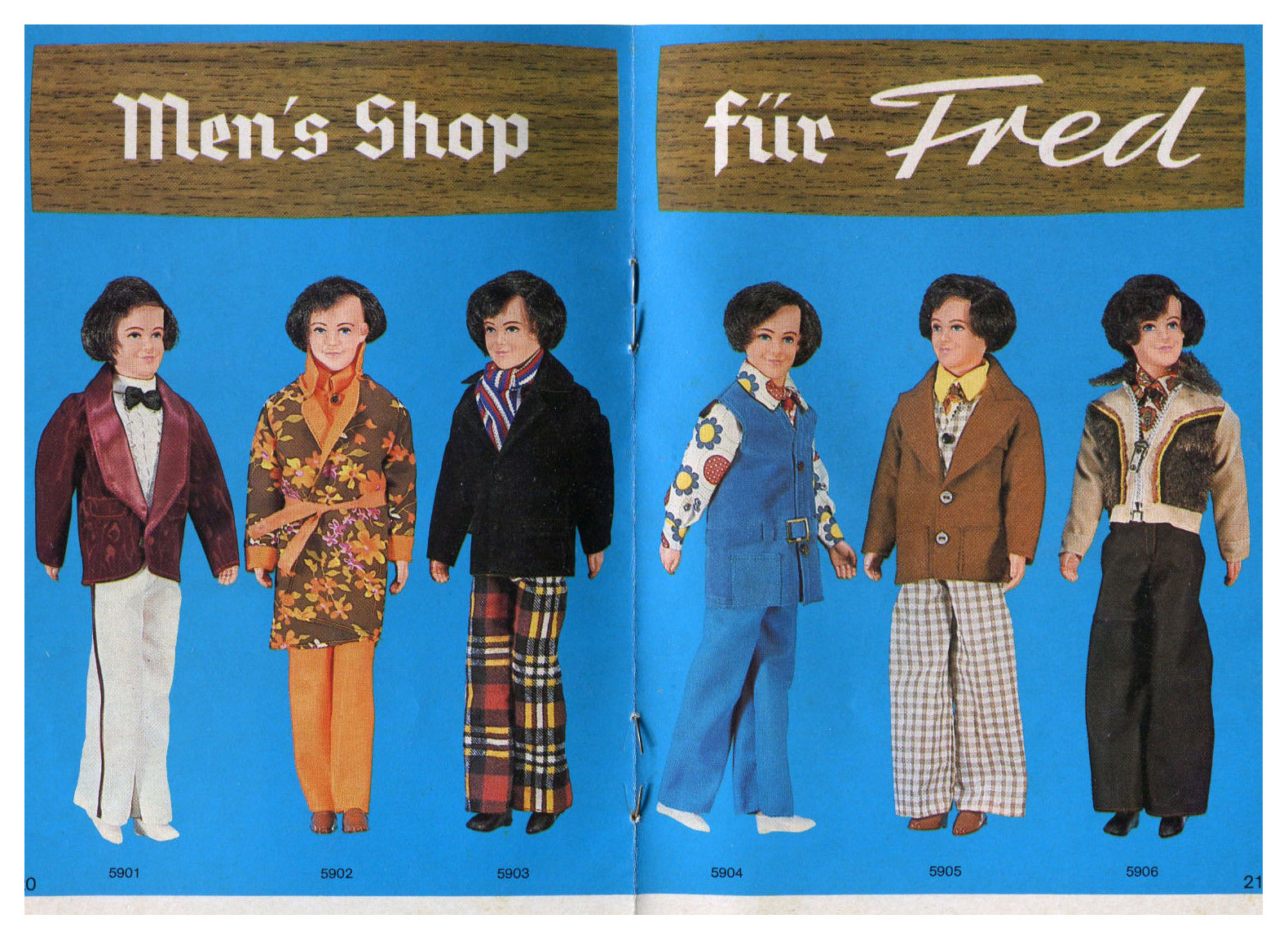 From 1975 Plasty Petra & Fred Mode catalogue