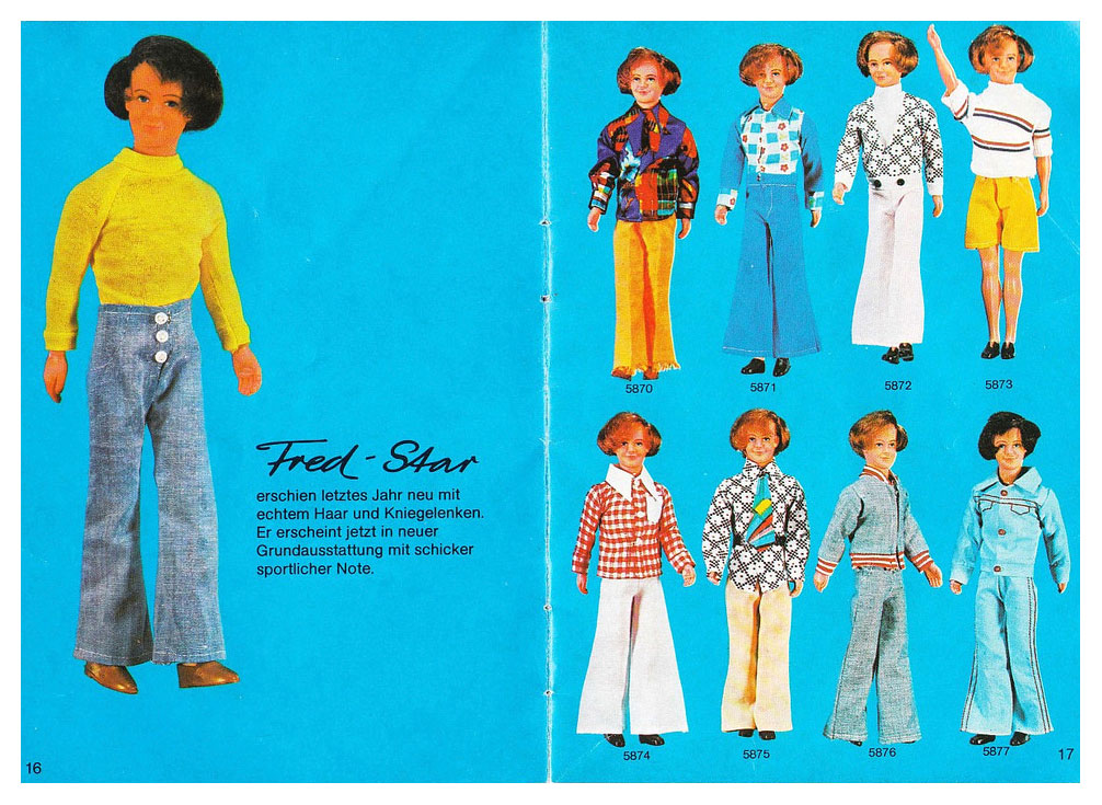 From 1975 Petra & Fred Mode catalogue