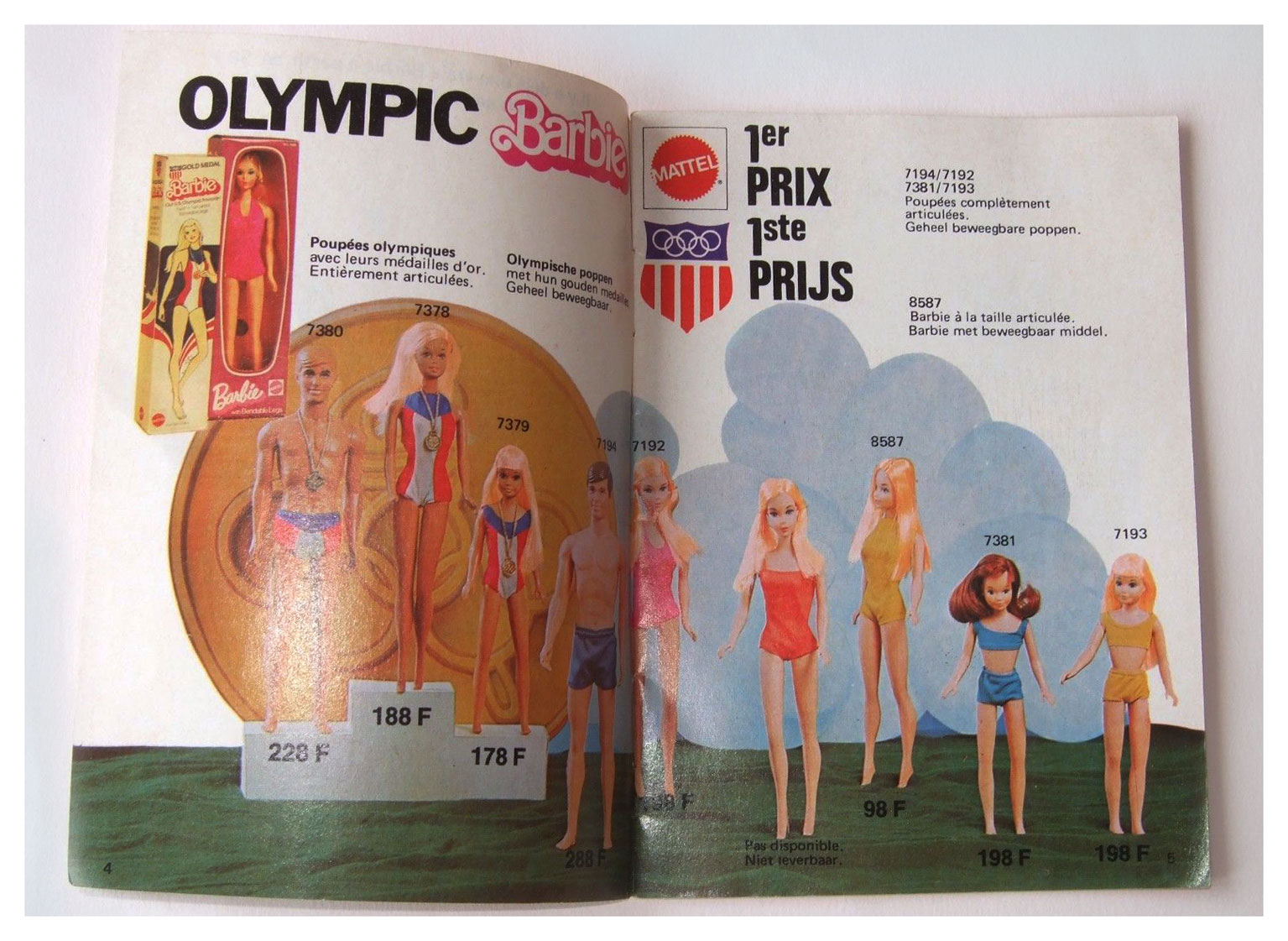 1976 Belgian Barbie booklet
