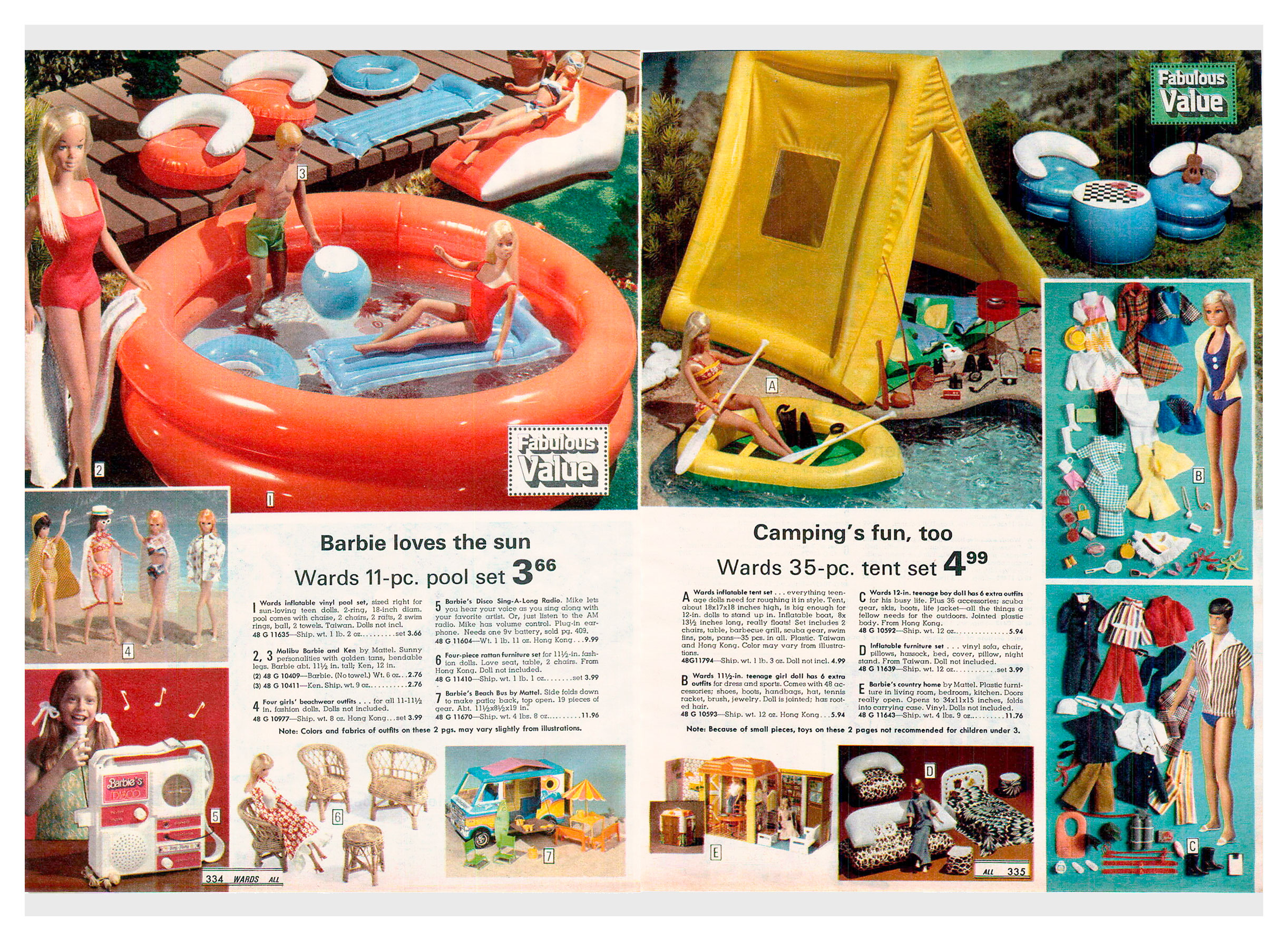 From 1976 Montgomery Ward Christmas catalogue