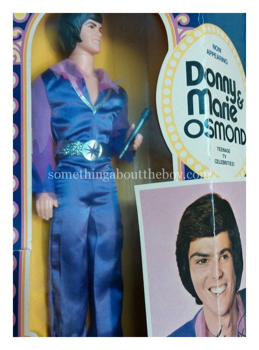 1977 #9767 Donny Osmond in variation blue outfit
