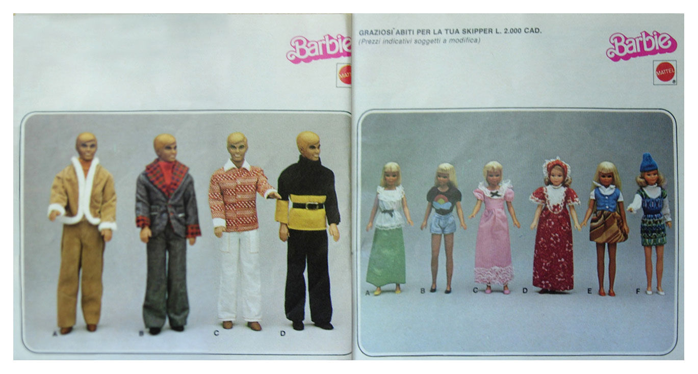 From 1977 Italian Barbie booklet