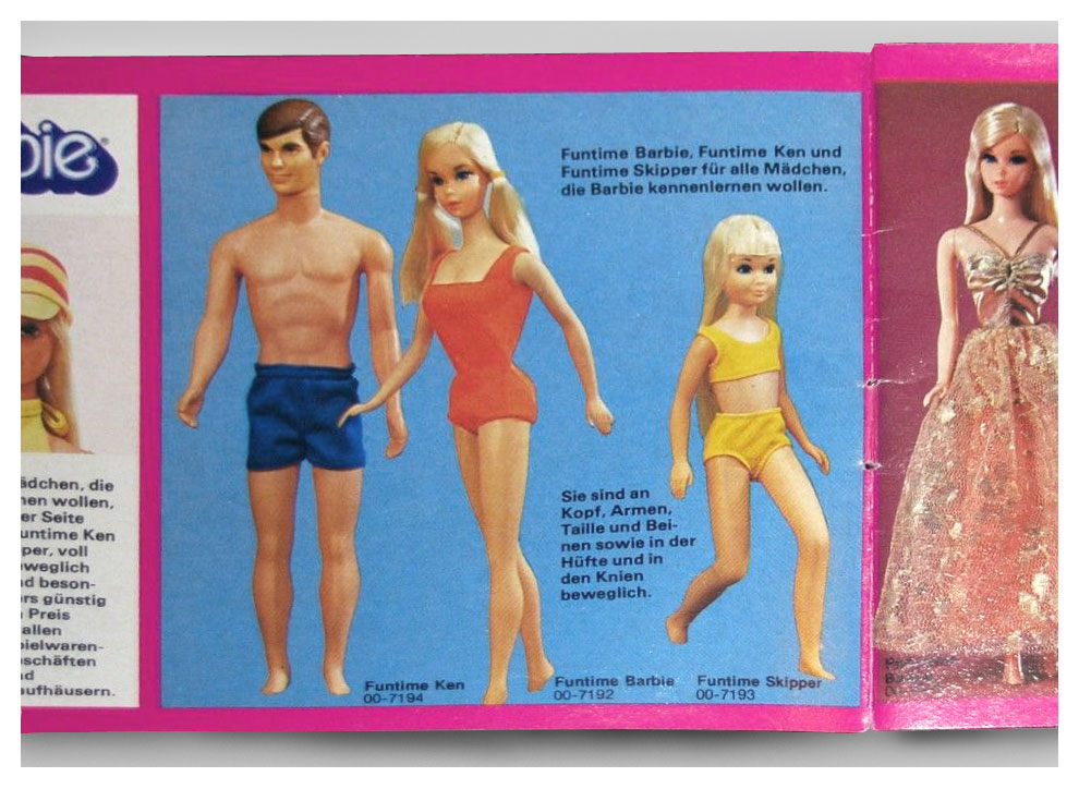 From 1977 German Barbie booklet