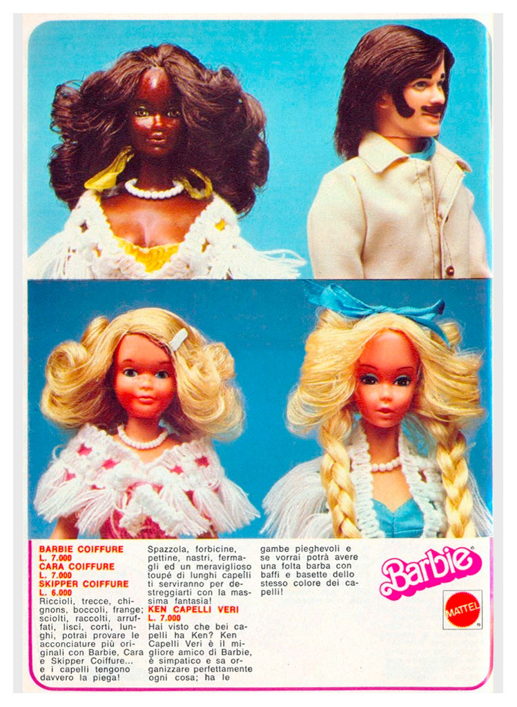 From 1977 Italian Mattel Toy catalogue