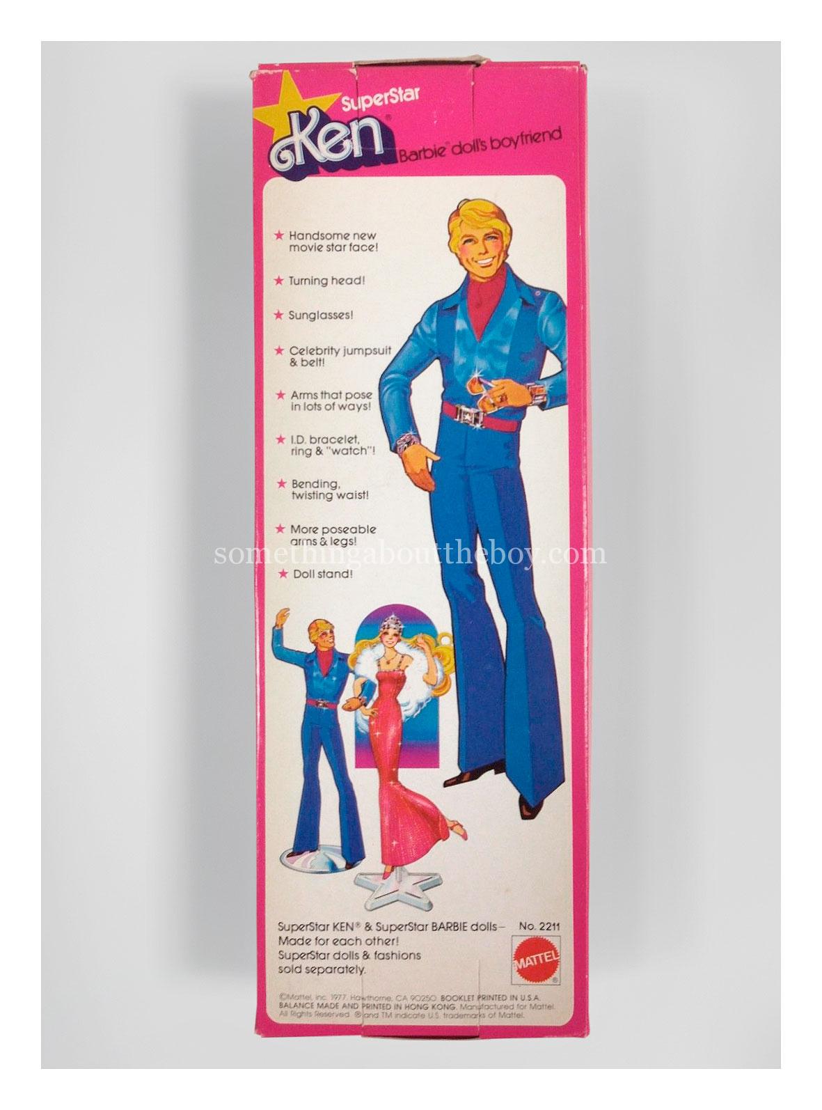 1978 #2211 SuperStar Ken original packaging