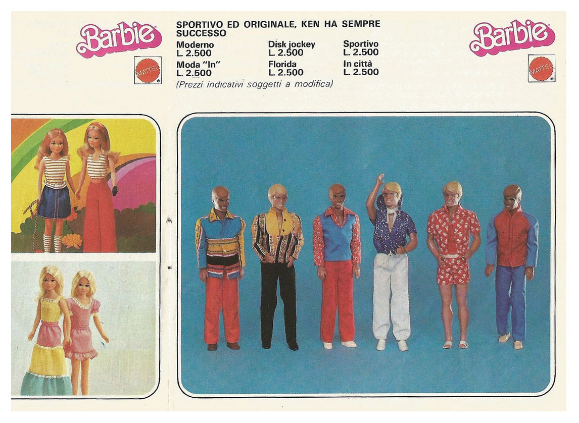 From 1978 Italian Barbie booklet
