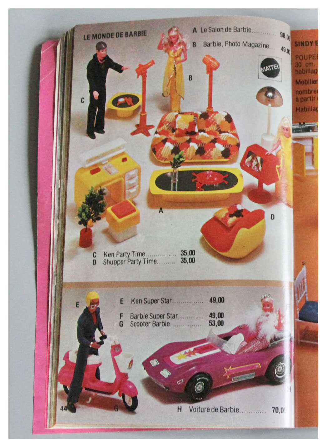 From 1978 French Jouets SAJ catalogue